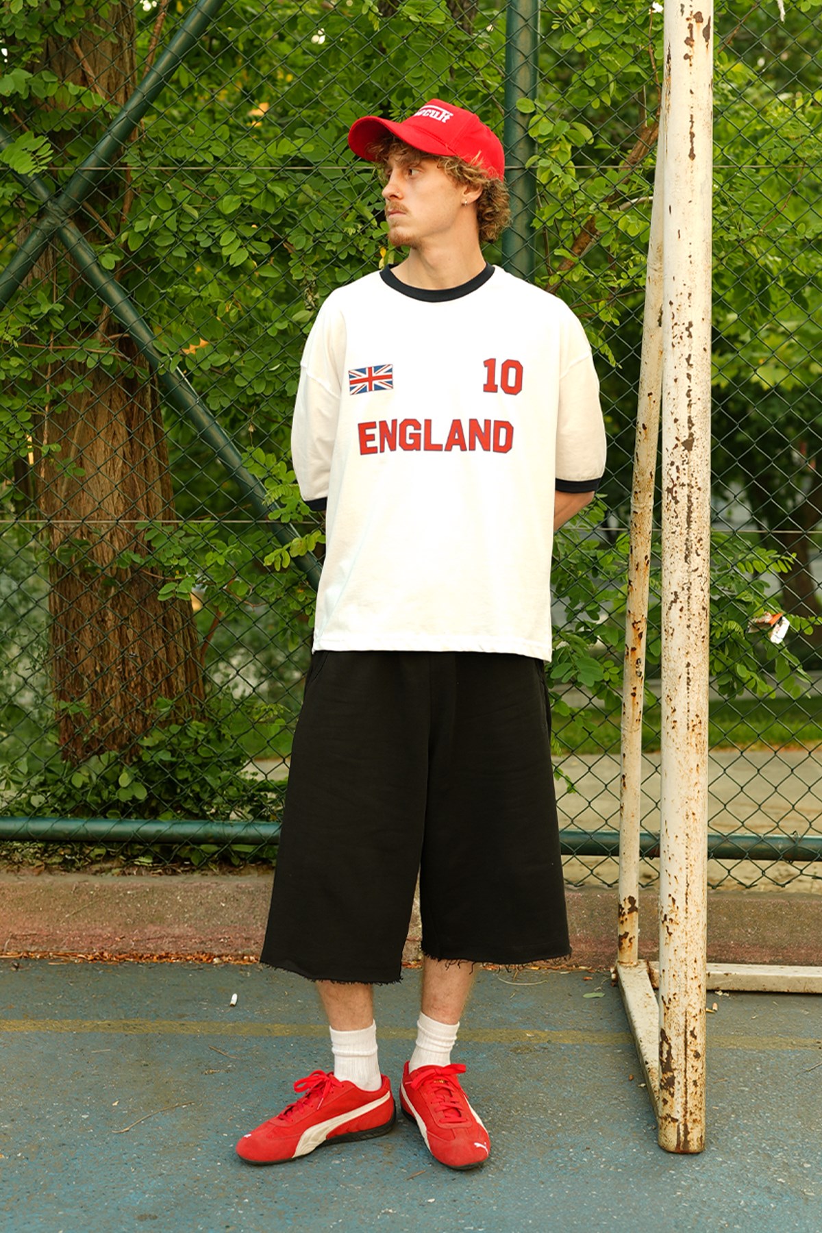 England 10 Baskılı Tişört