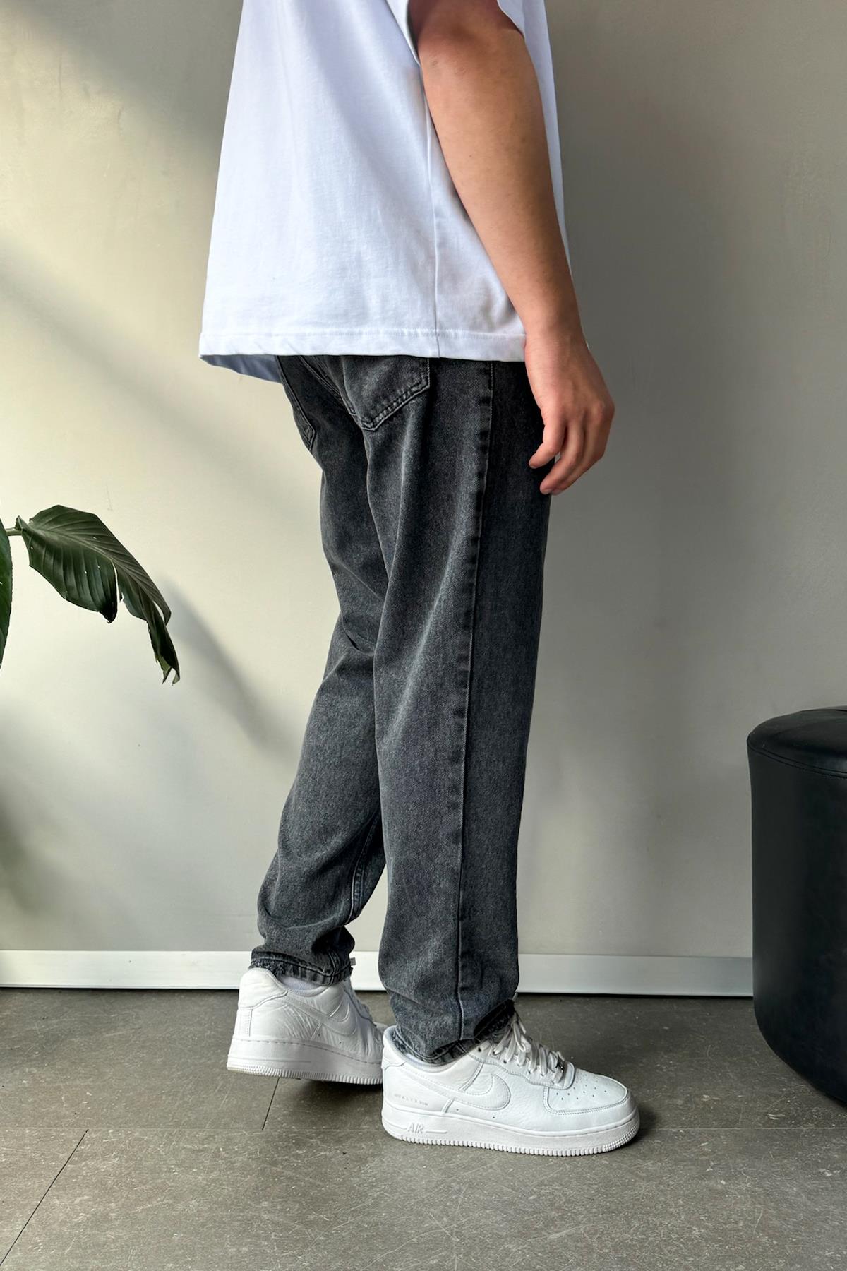 Eskitme Model Basic Antrasit Regular Jean