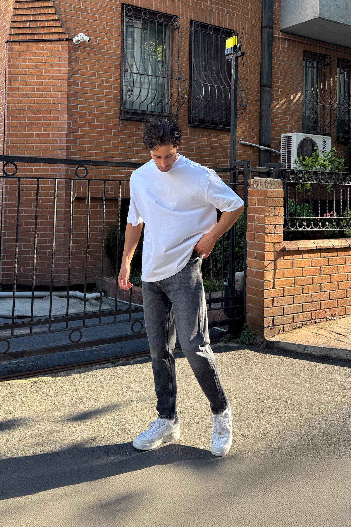 Eskitme Model Basic Regular Jean Füme
