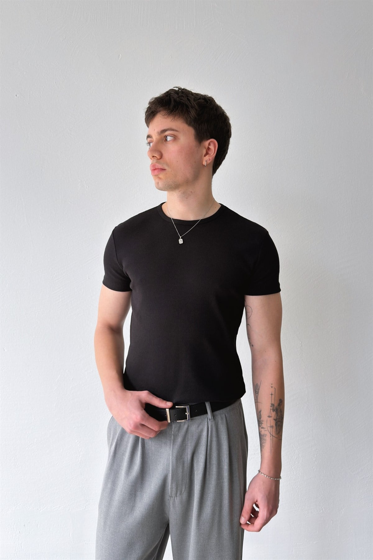 Fitilli Basic Tişört