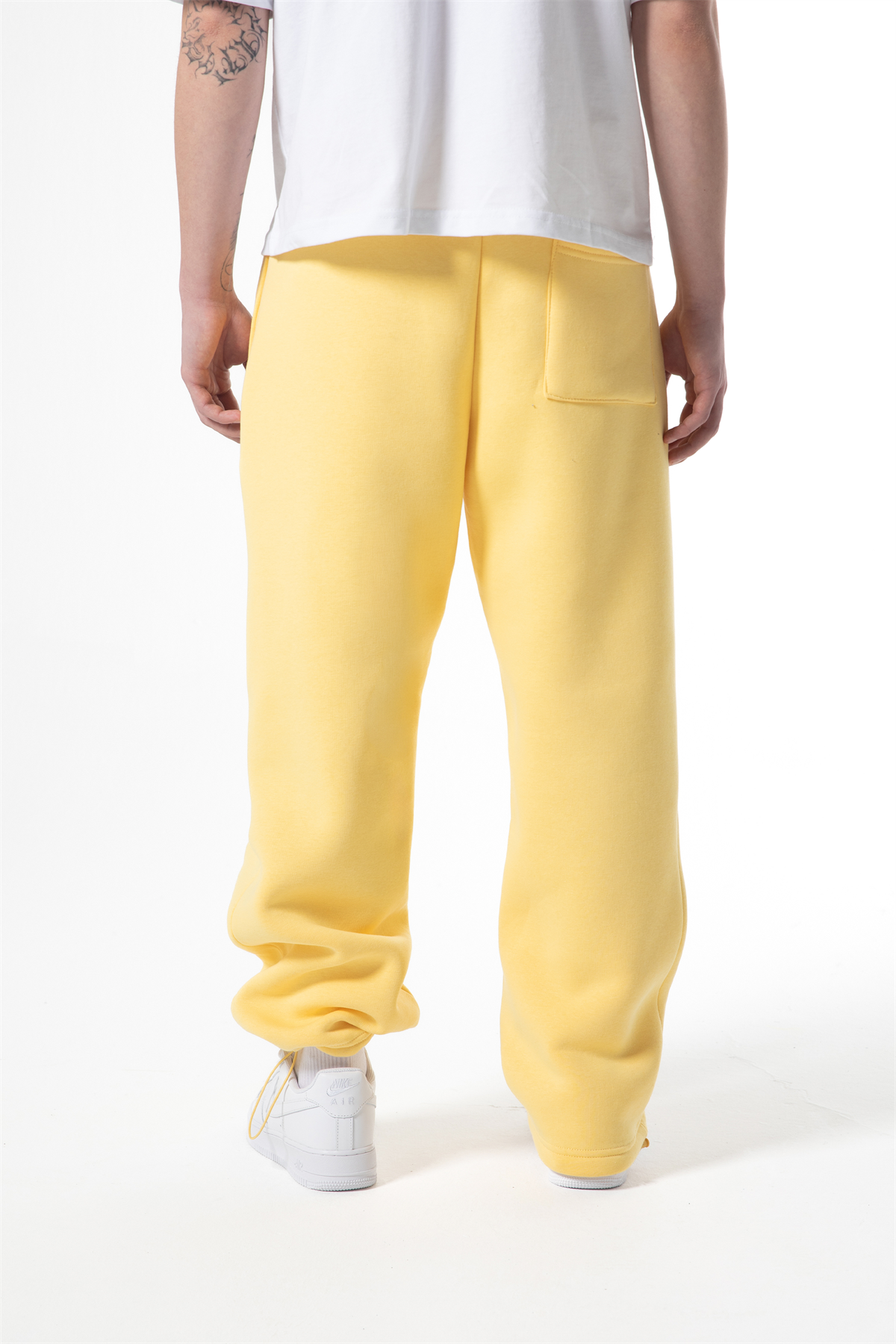 Flaw Atelier Sarı Baggy Eşofman Altı