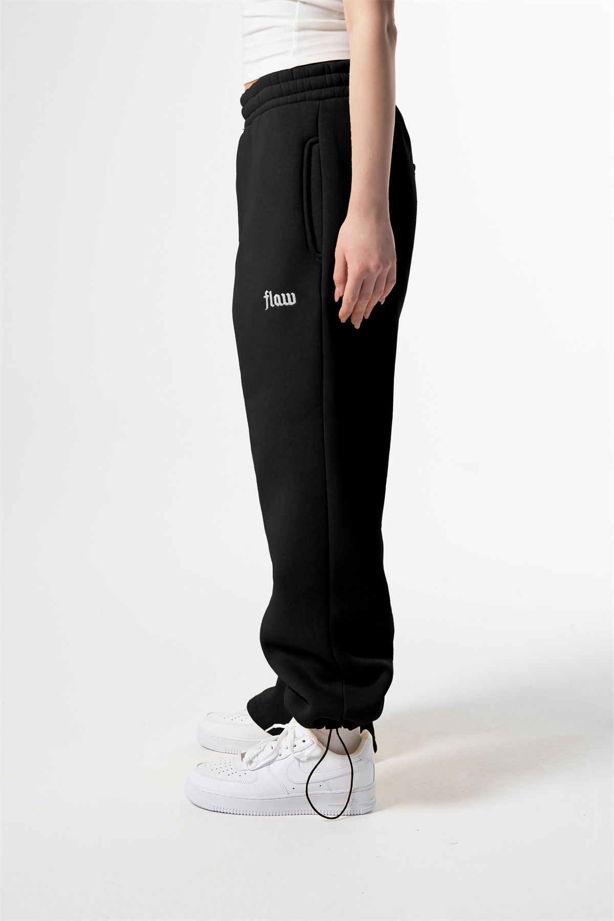 Flaw Atelier Baggy Eşofman Altı Siyah