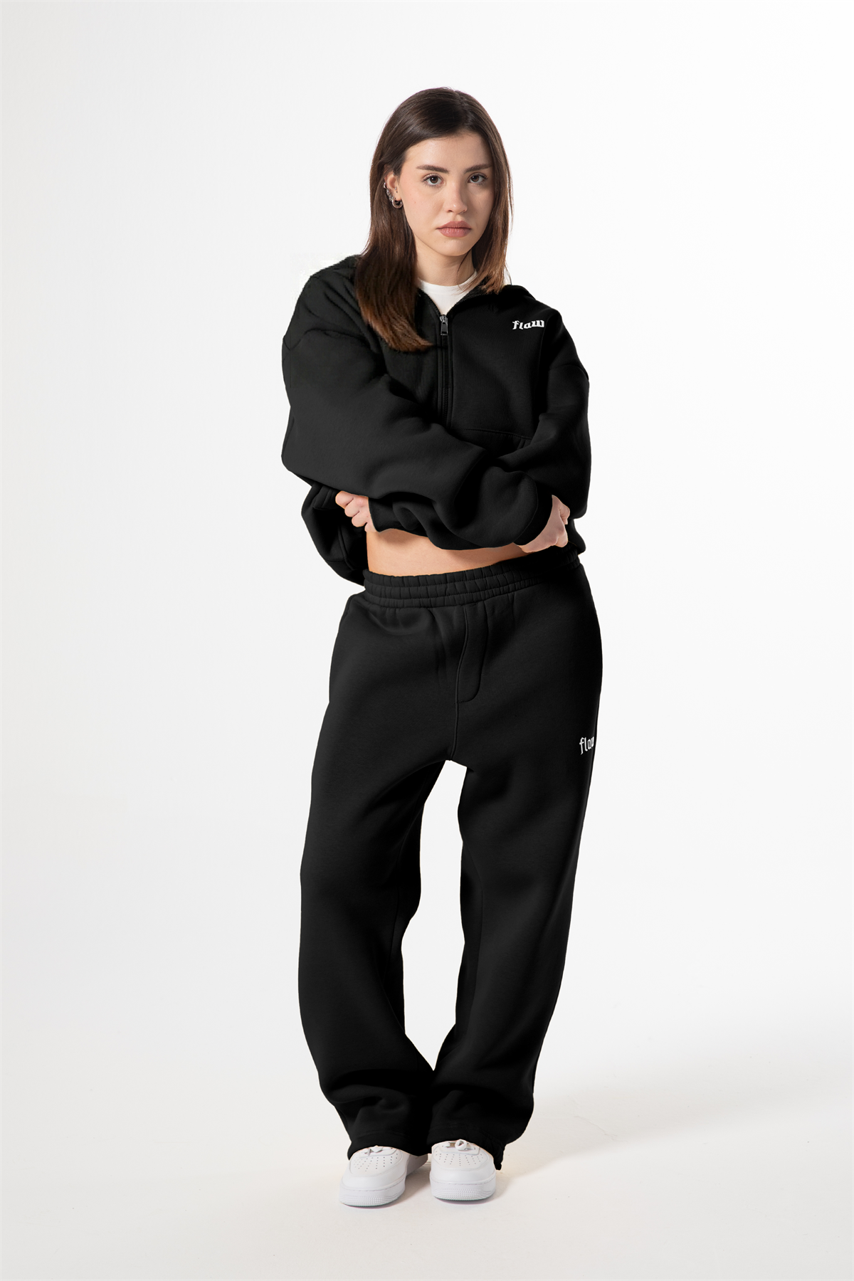 Flaw Atelier Baggy Eşofman Altı Siyah