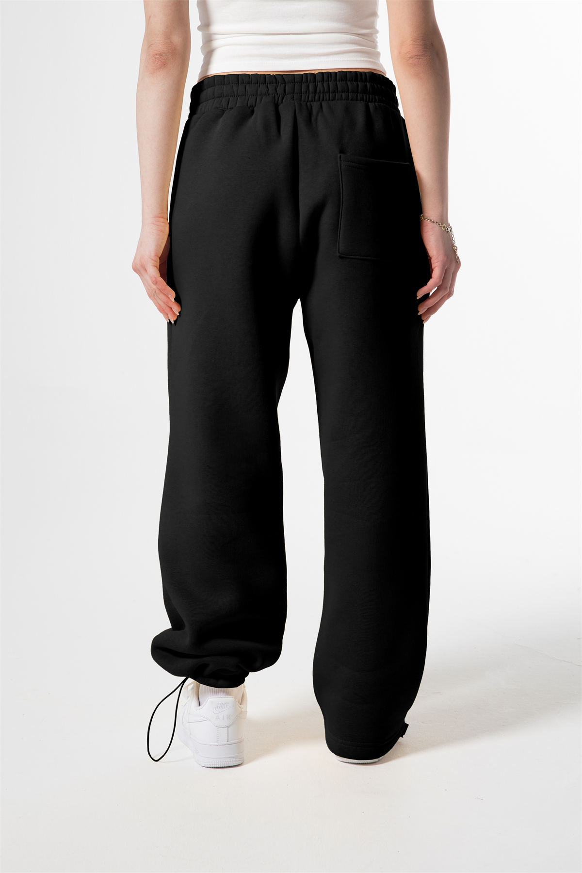 Flaw Atelier Baggy Eşofman Altı Siyah