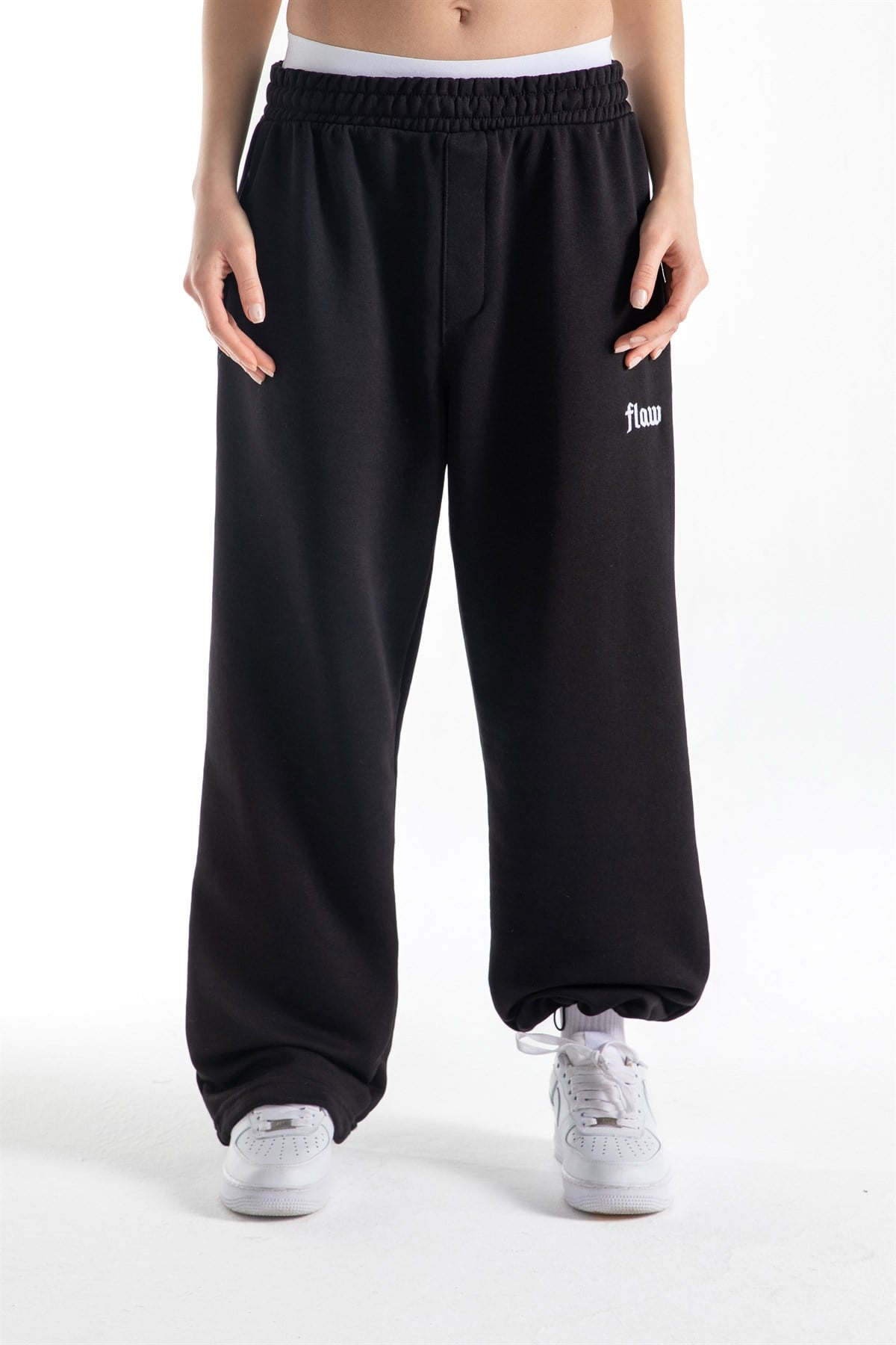 Flaw Atelier Baggy Eşofman Altı Siyah
