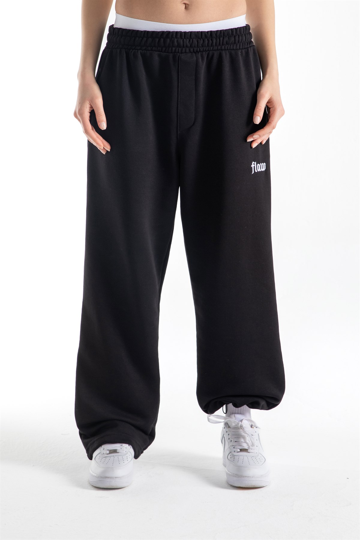 Flaw Atelier Baggy Eşofman Altı Siyah