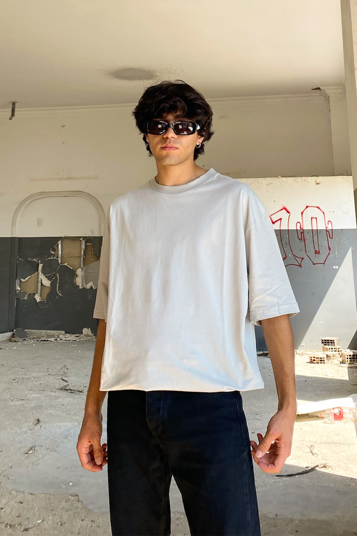 Flaw Atelier Basic Oversize Tişört