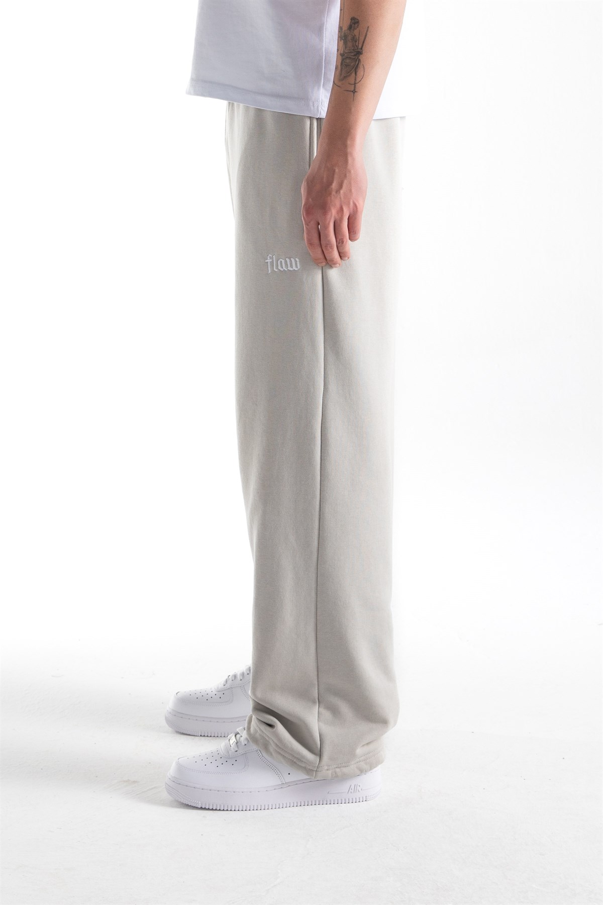 Flaw Atelier Buz Gri Baggy Eşofman Altı