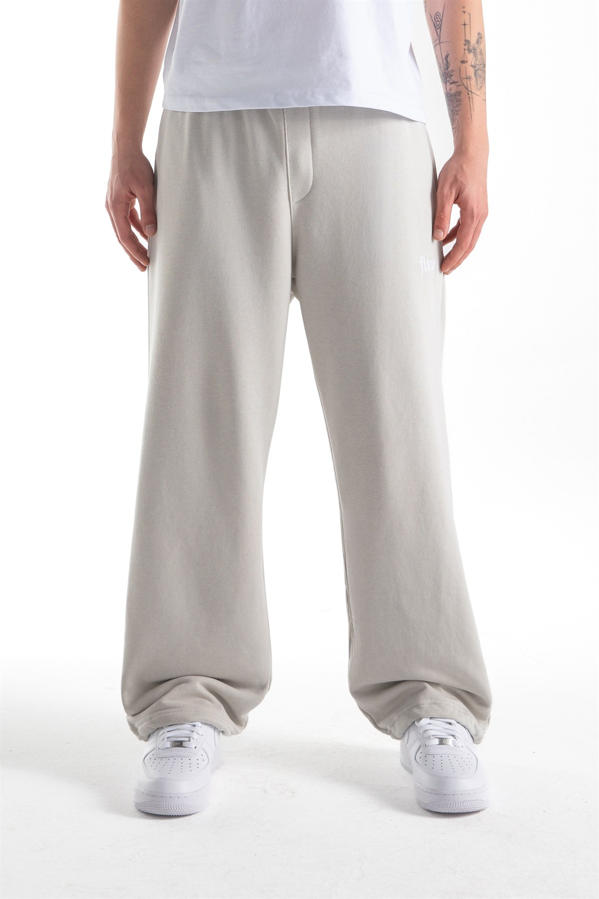 Flaw Atelier Buz Gri Baggy Eşofman Altı