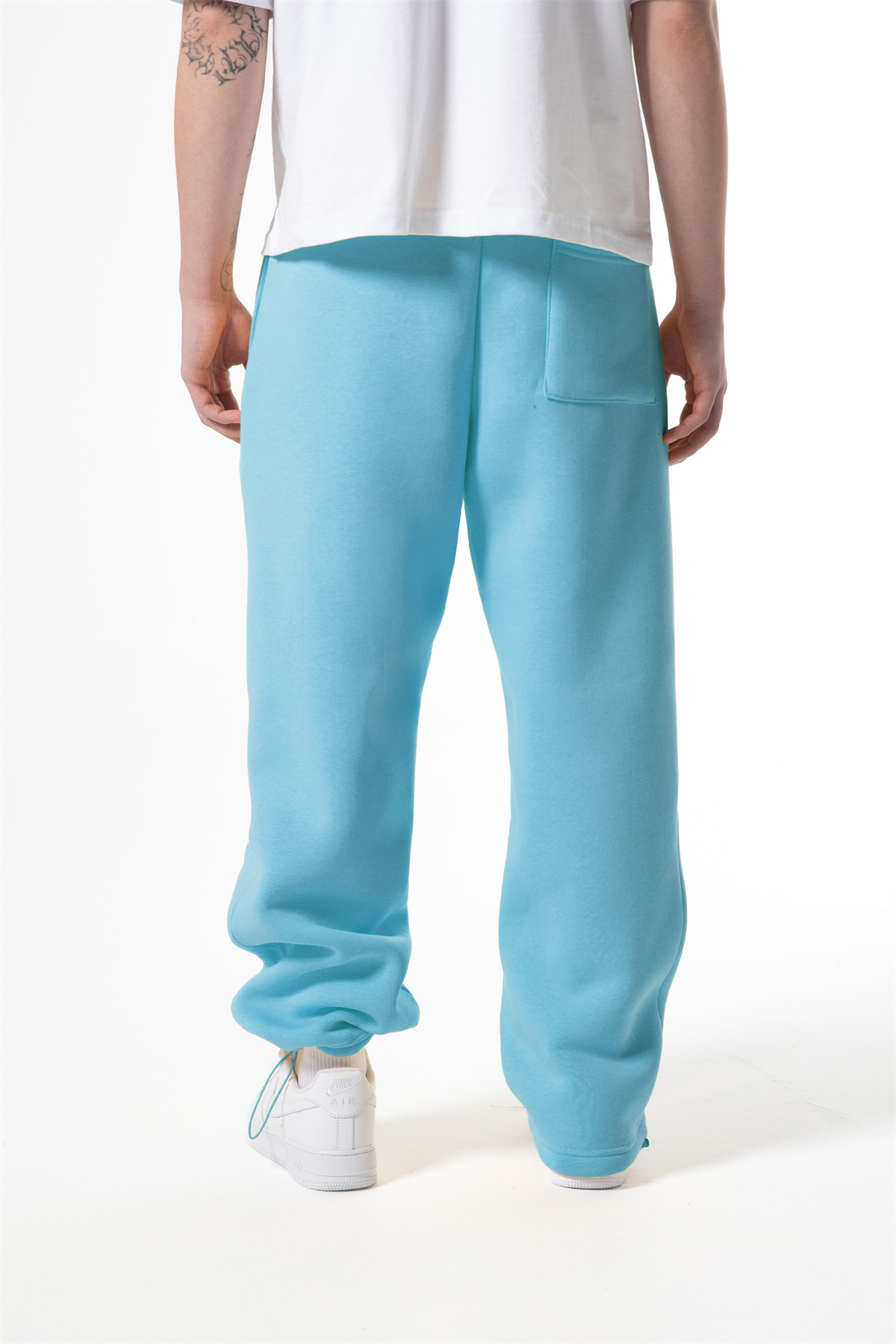 Flaw Atelier Mavi Baggy Eşofman Altı
