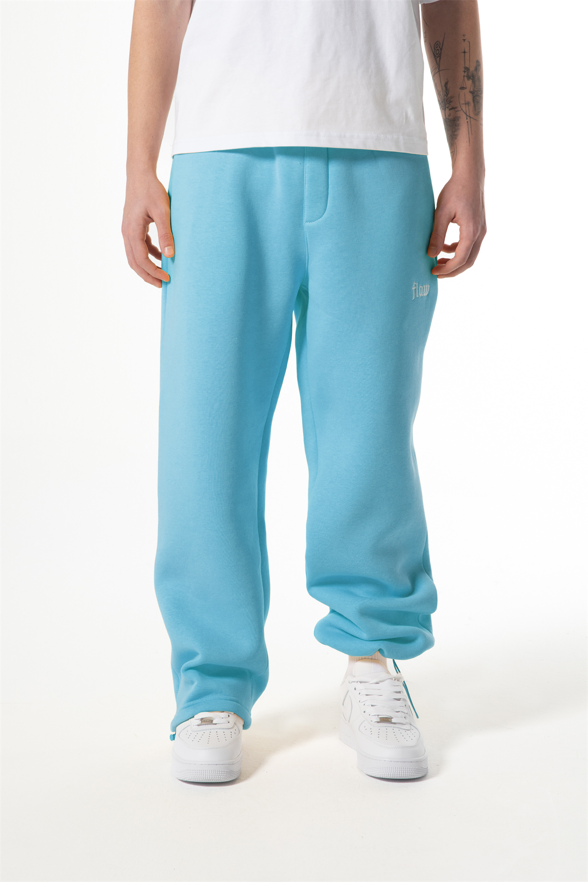 Flaw Atelier Mavi Baggy Eşofman Altı