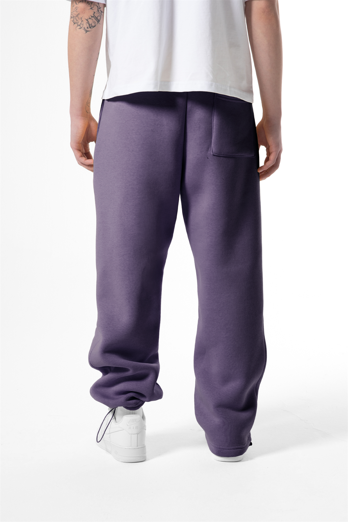 Flaw Atelier Mor Baggy Eşofman Altı