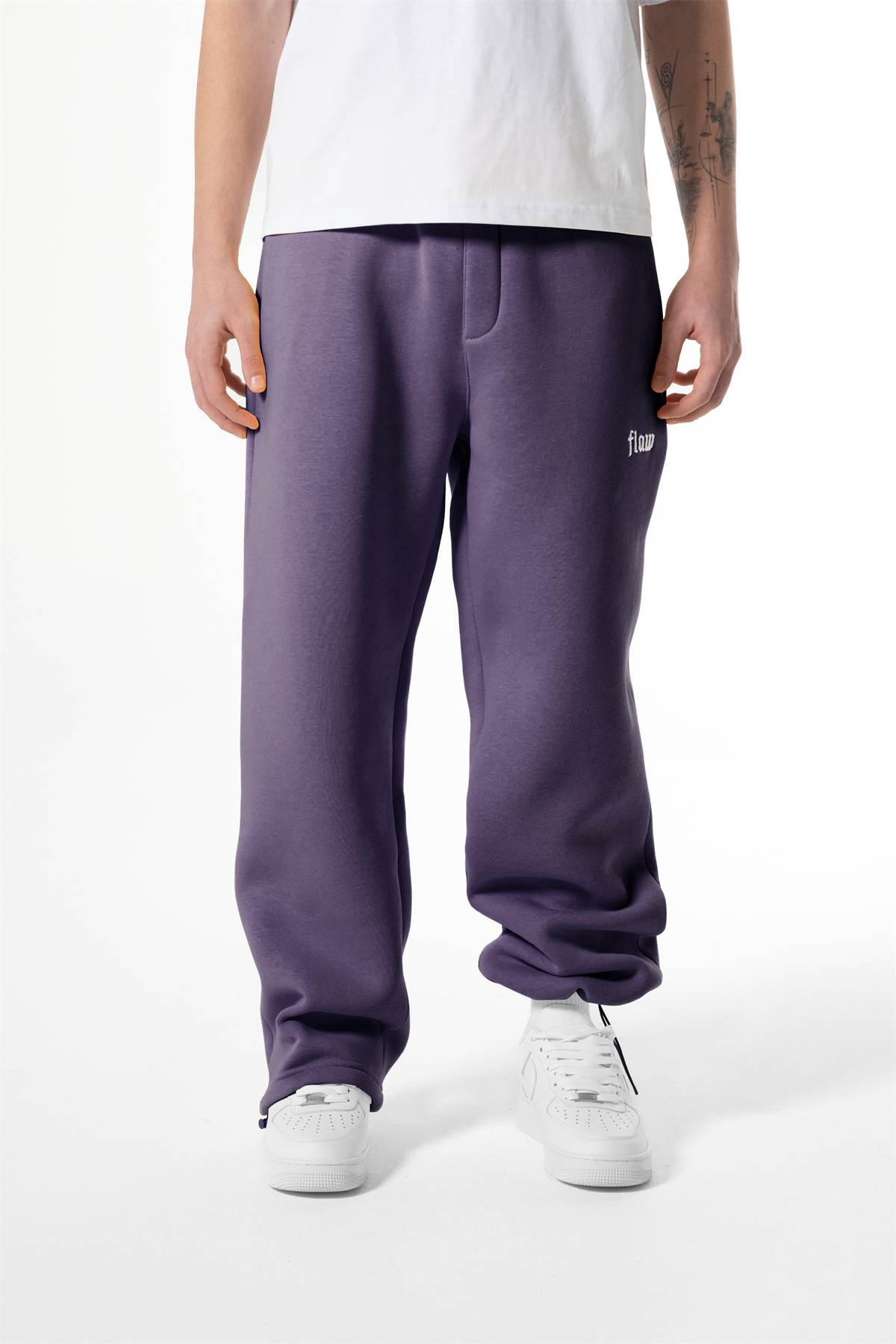 Flaw Atelier Mor Baggy Eşofman Altı