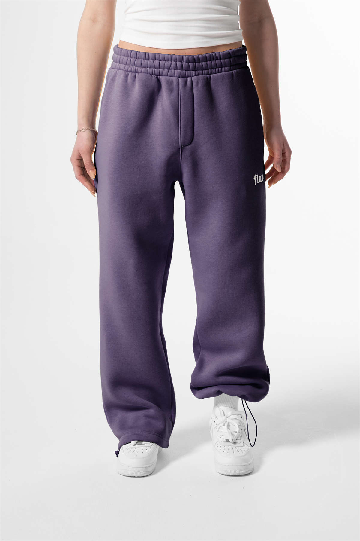 Flaw Atelier Mor Baggy Eşofman Altı