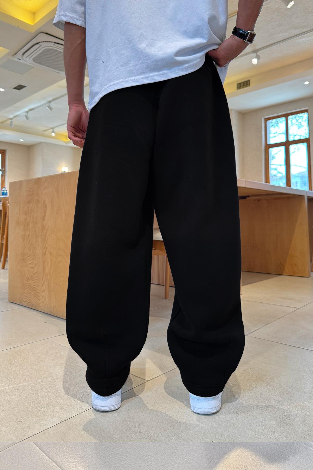 Flex Tech Oversize Siyah Eşofman