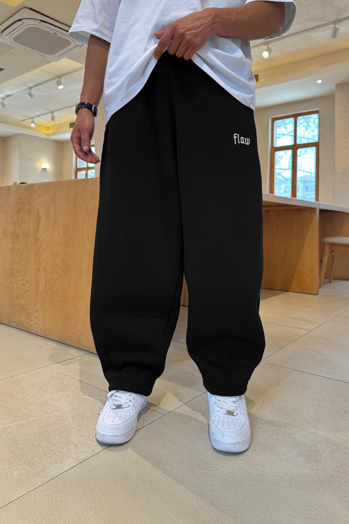 Flex Tech Oversize Siyah Eşofman