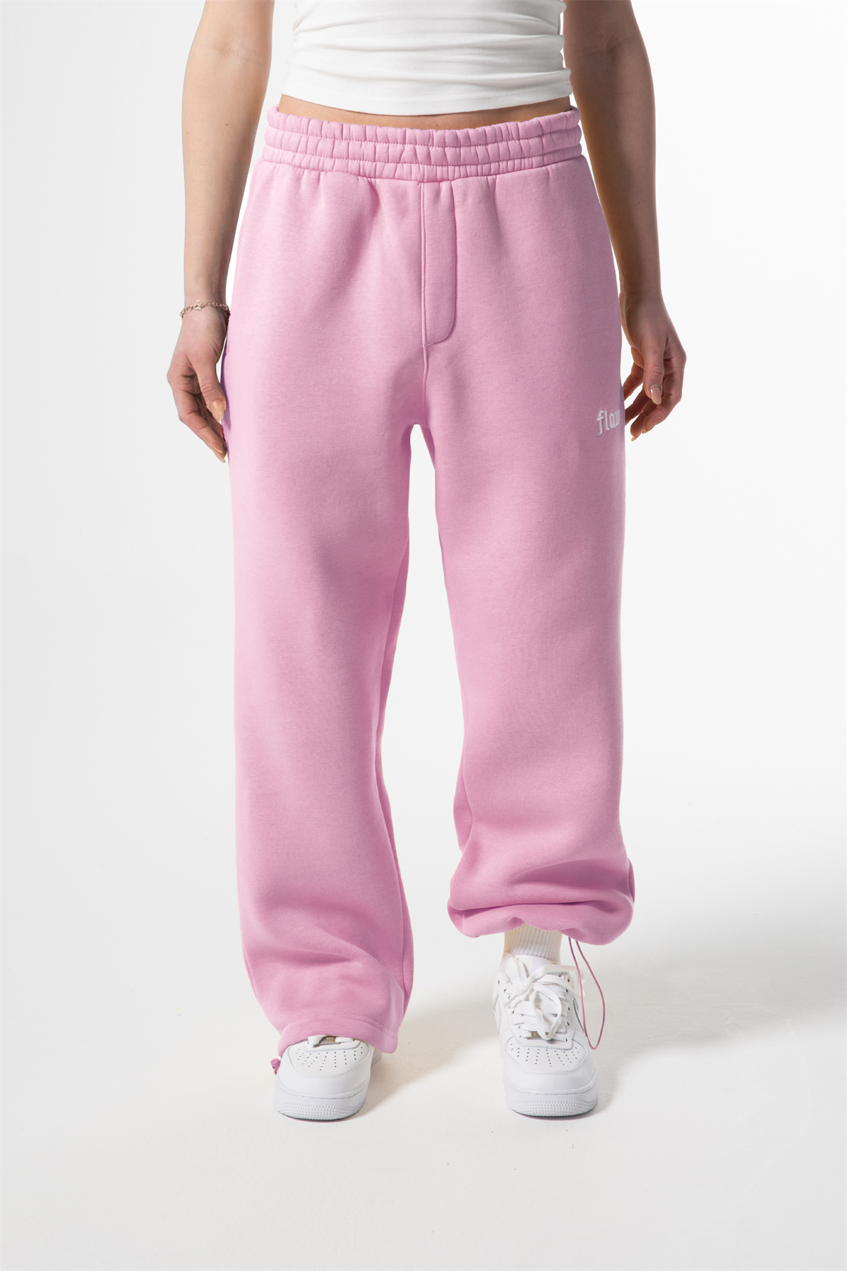 Flaw Atelier Pembe Baggy Eşofman Altı