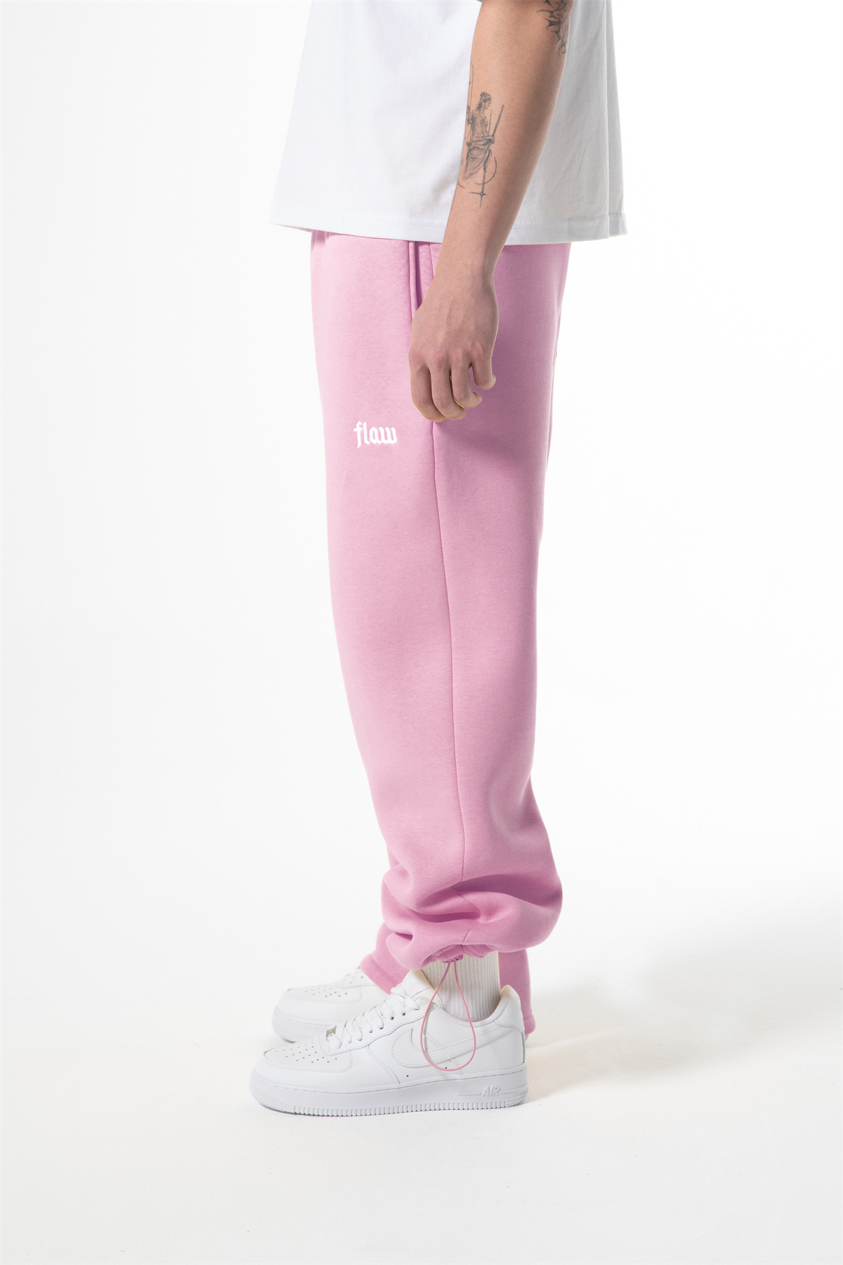 Flaw Atelier Pembe Baggy Eşofman Altı