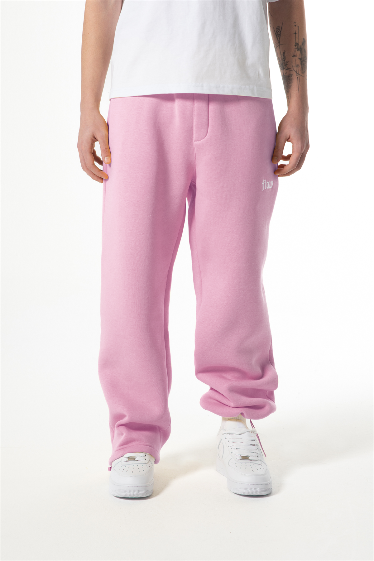 Flaw Atelier Pembe Baggy Eşofman Altı