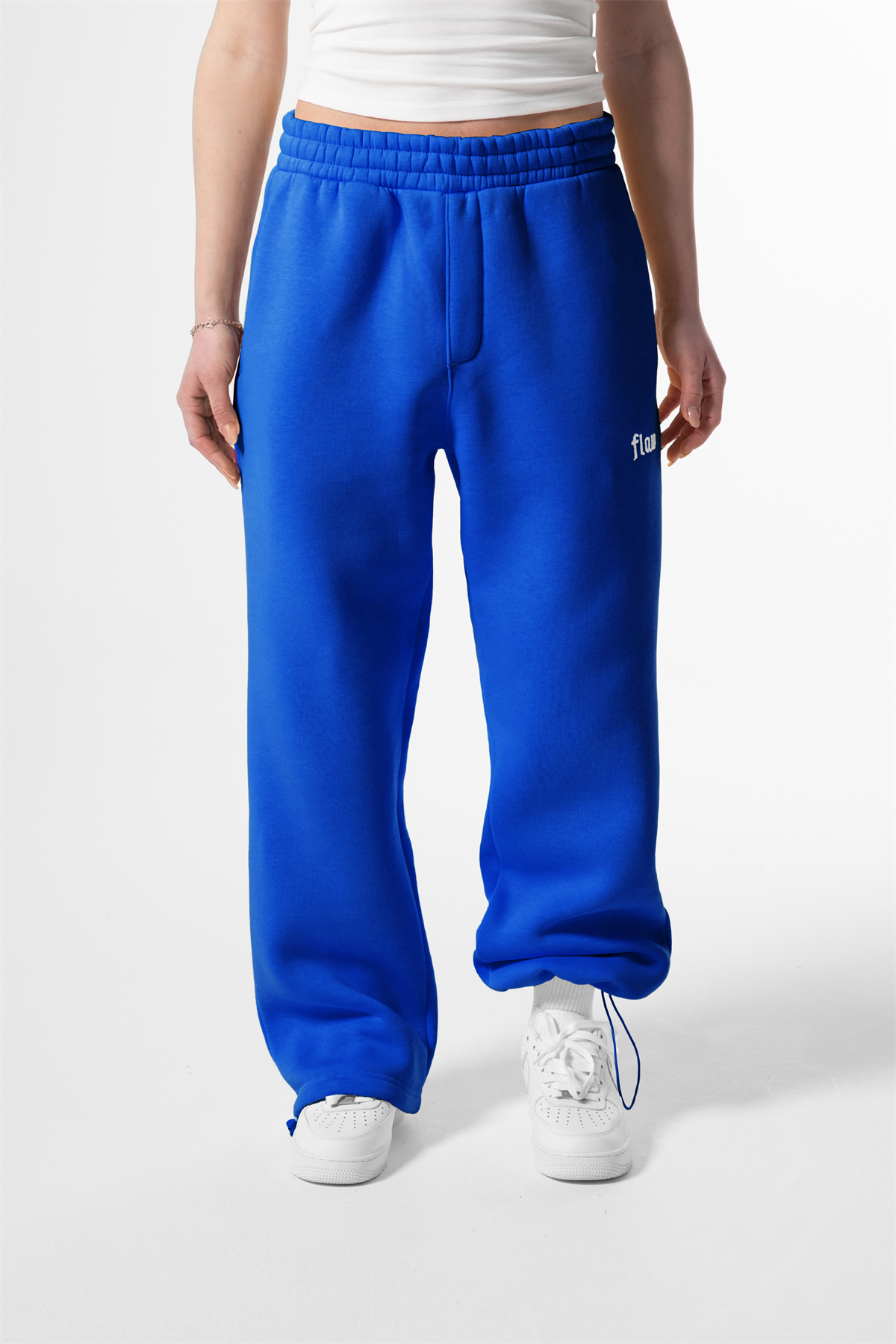 Flaw Atelier Saks Mavi Baggy Eşofman Altı