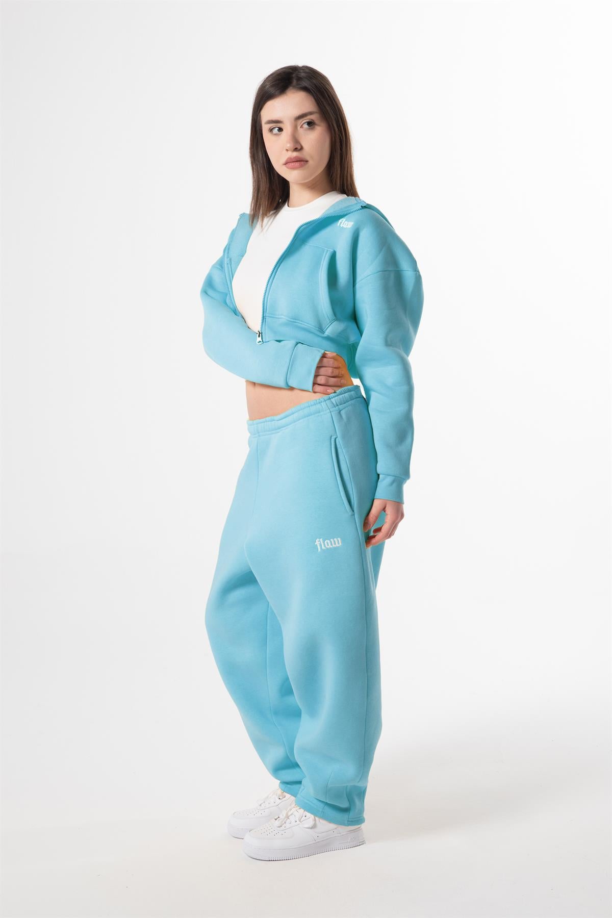 Flex Tech Mavi Oversize Eşofman