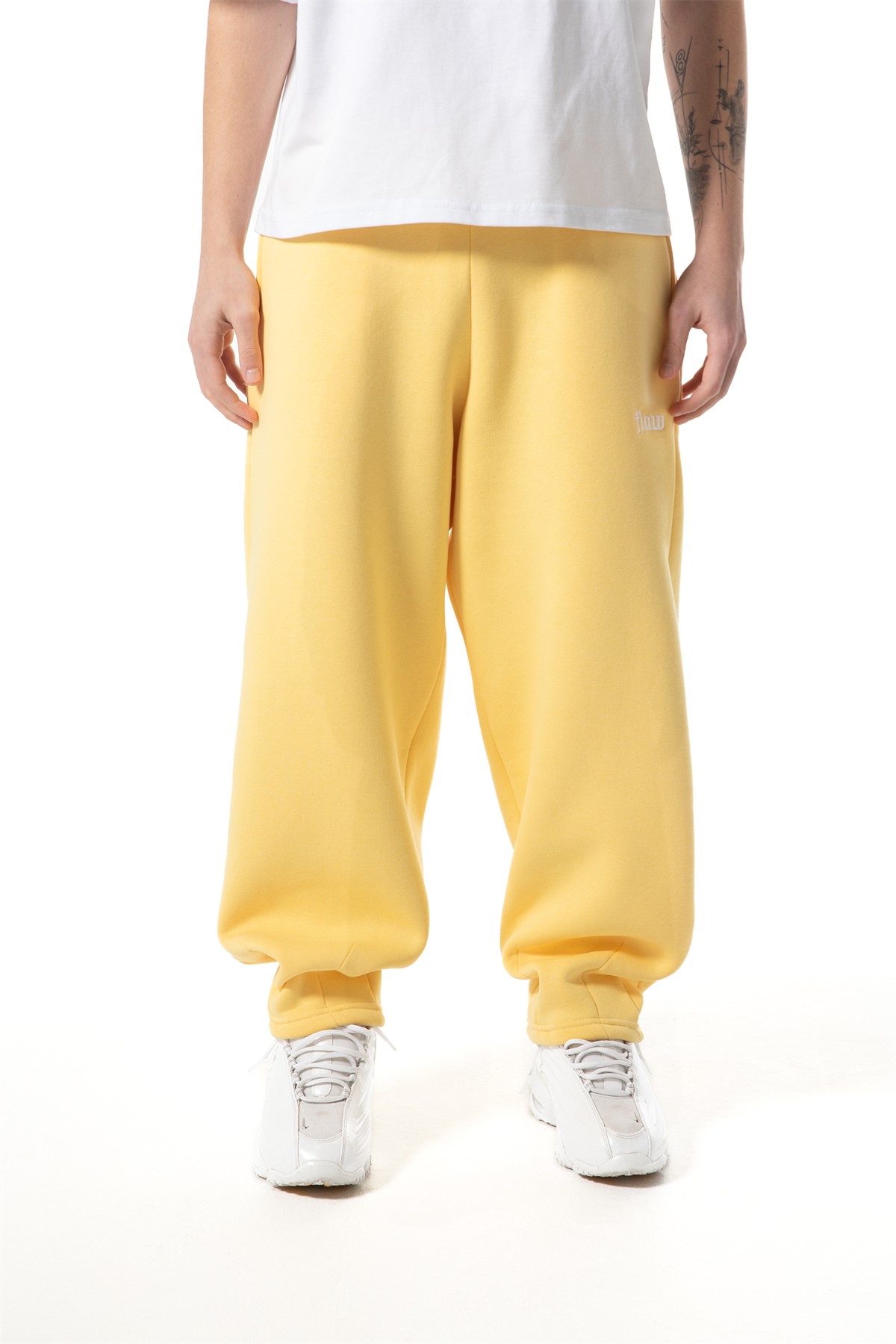 Flex Tech Sarı Oversize Eşofman