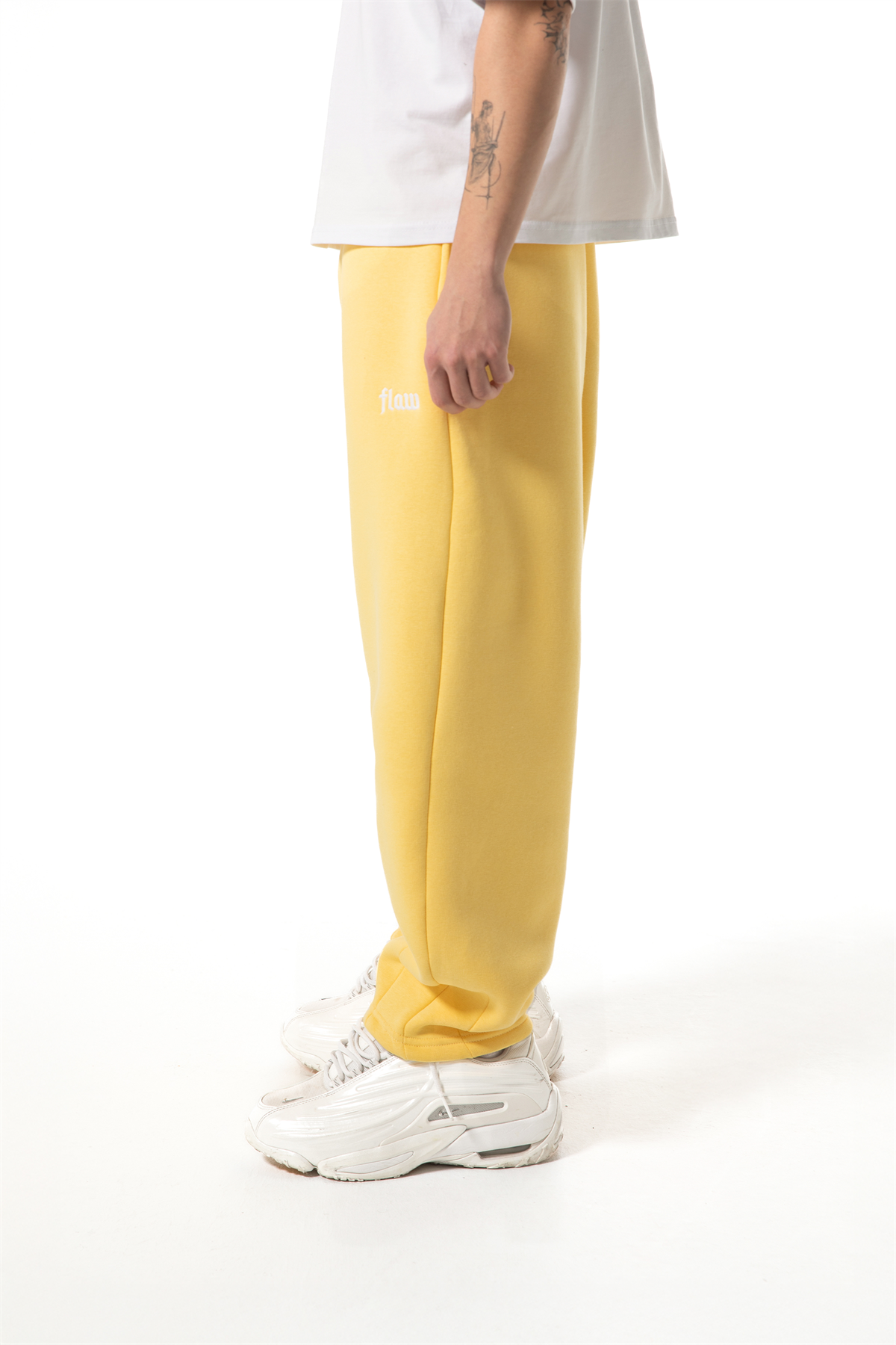 Flex Tech Sarı Oversize Eşofman