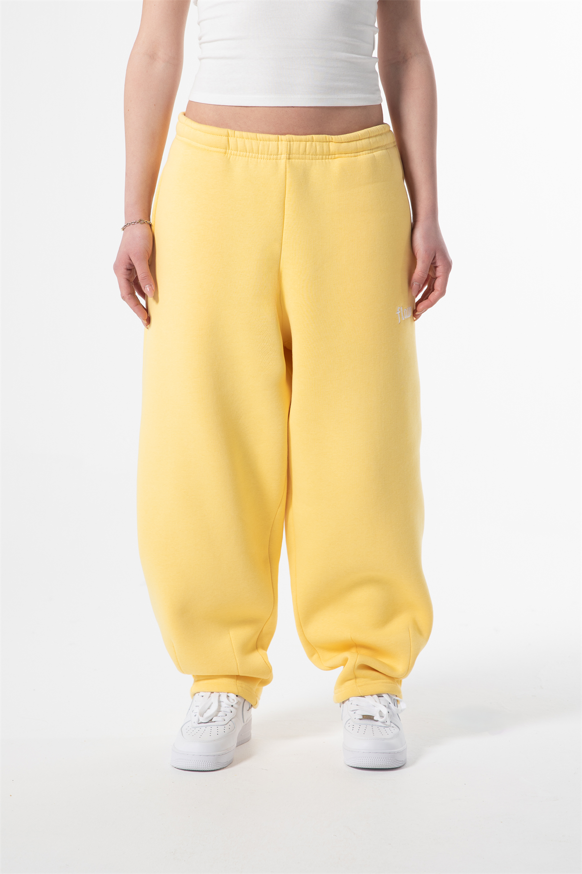 Flex Tech Sarı Oversize Eşofman