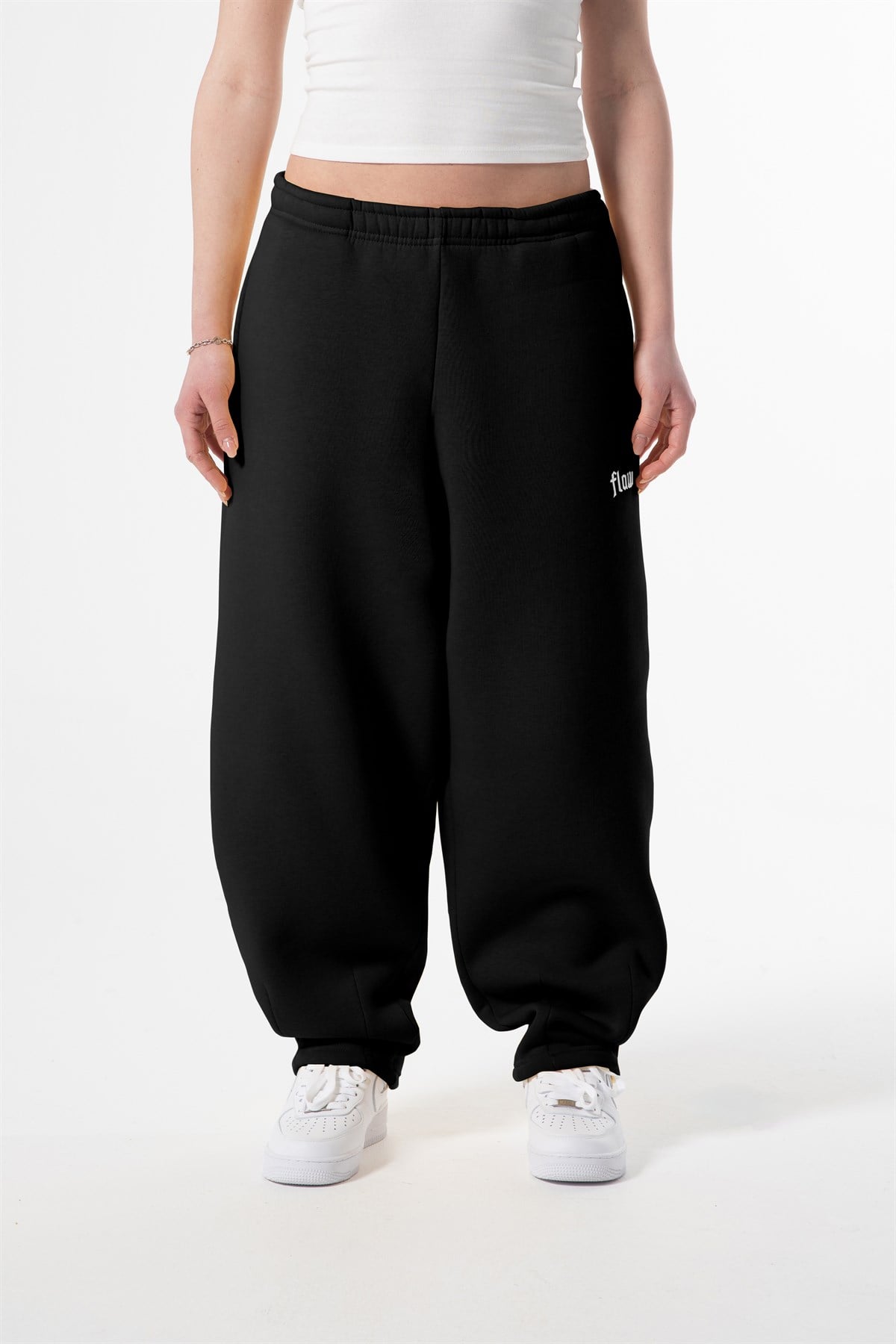 Flex Tech Oversize Siyah Eşofman Siyah