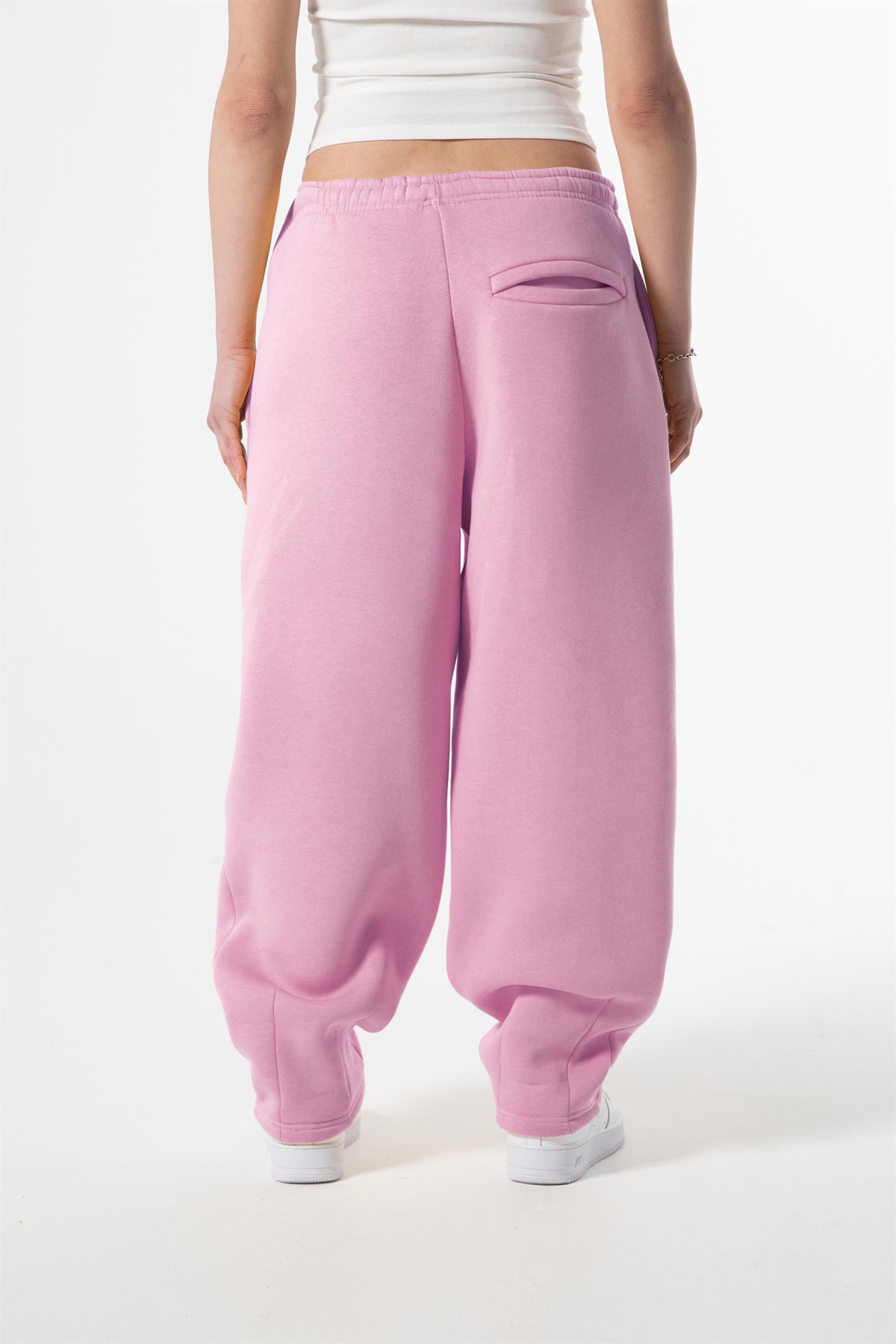 Flex Tech Pembe Oversize Eşofman