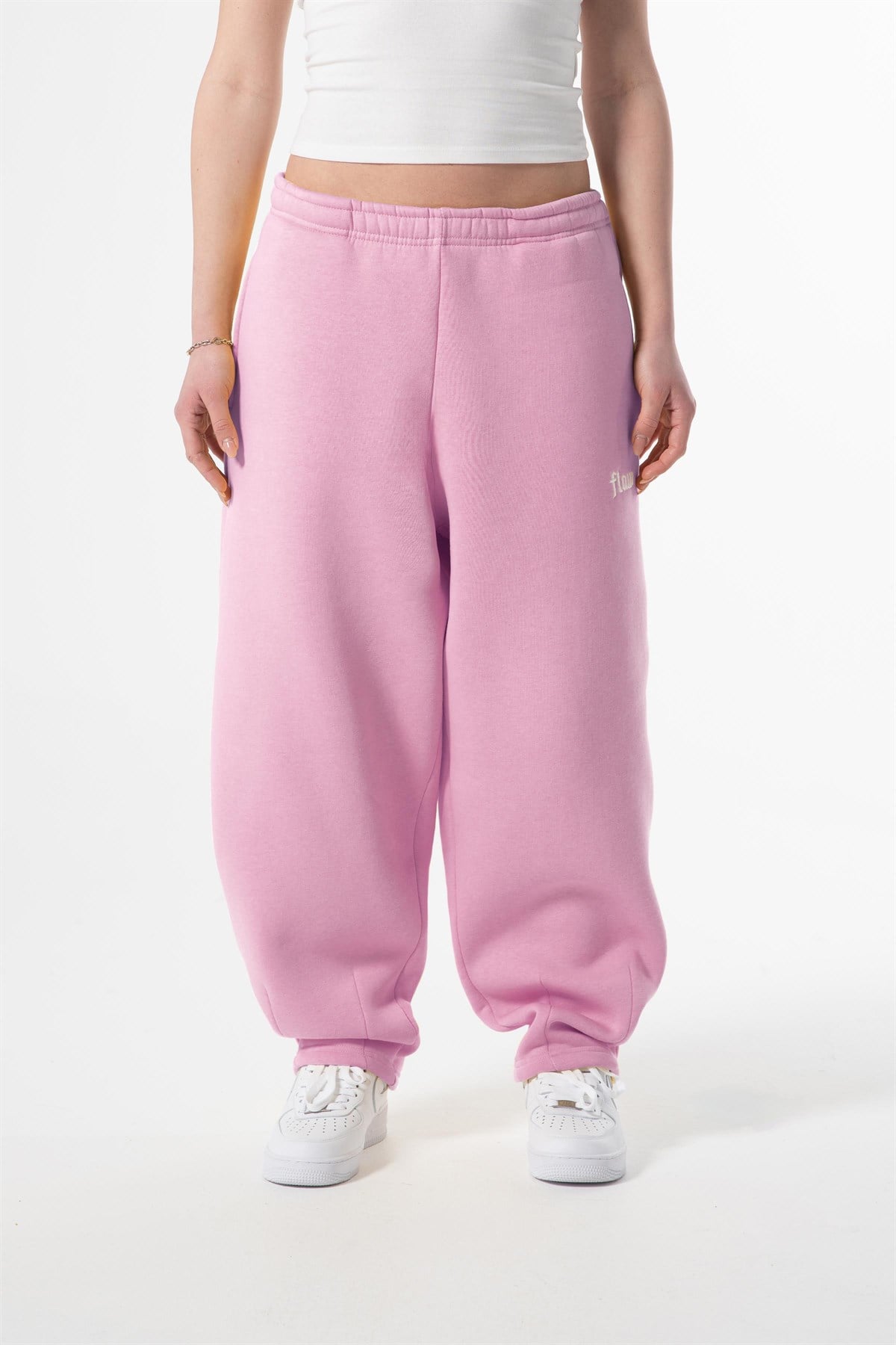 Flex Tech Pembe Oversize Eşofman