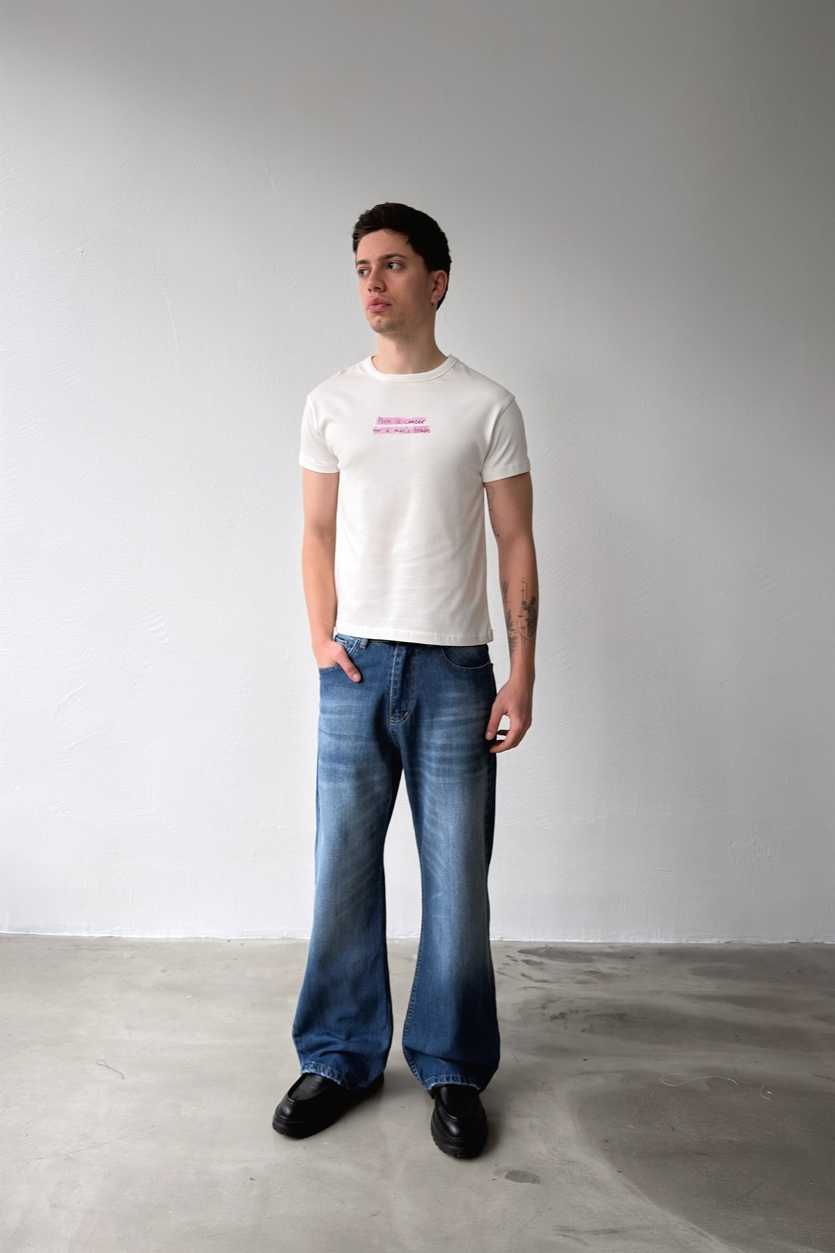 For A Man Baskılı Tişört