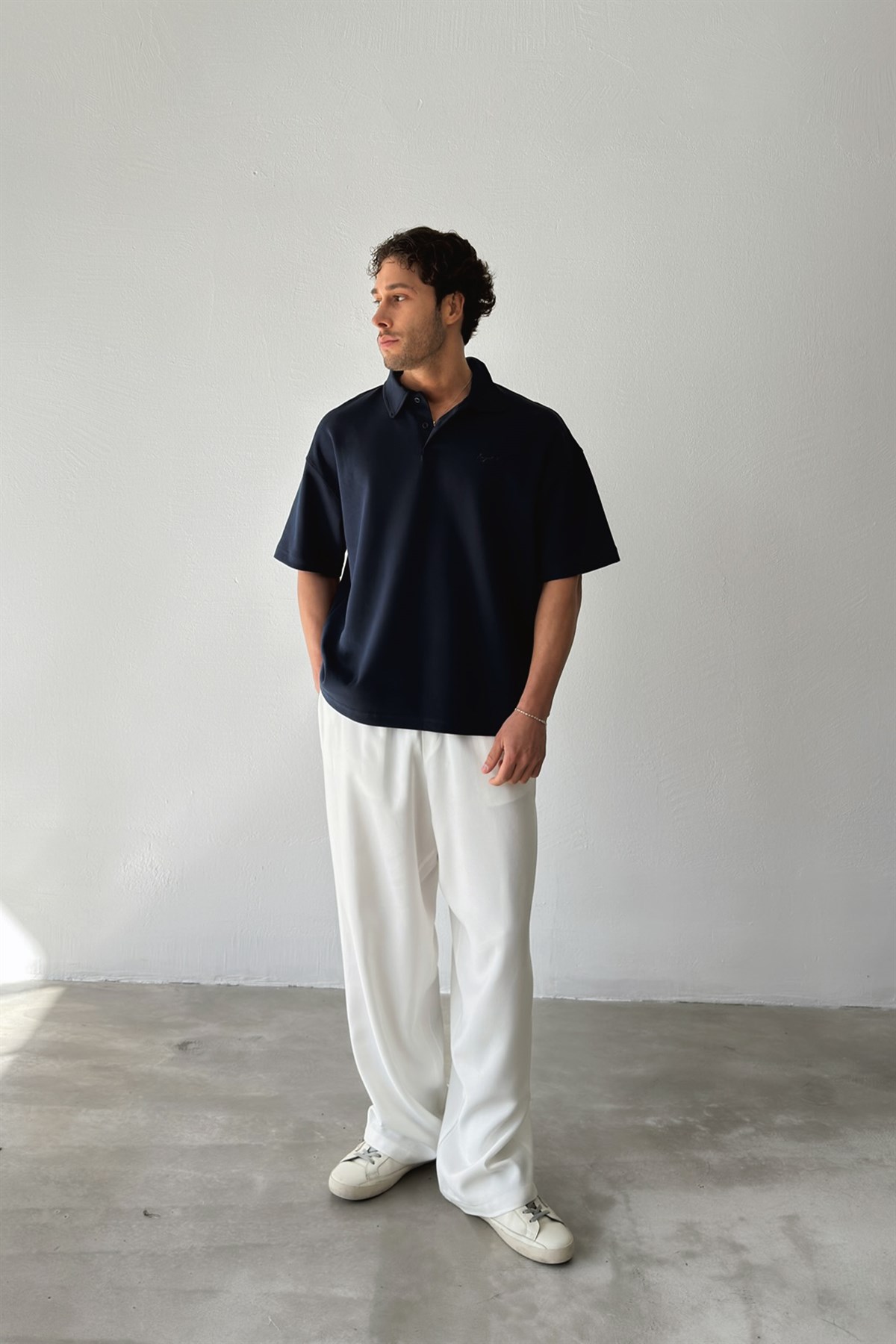 Forget The Future Nakışlı Tişört Lacivert