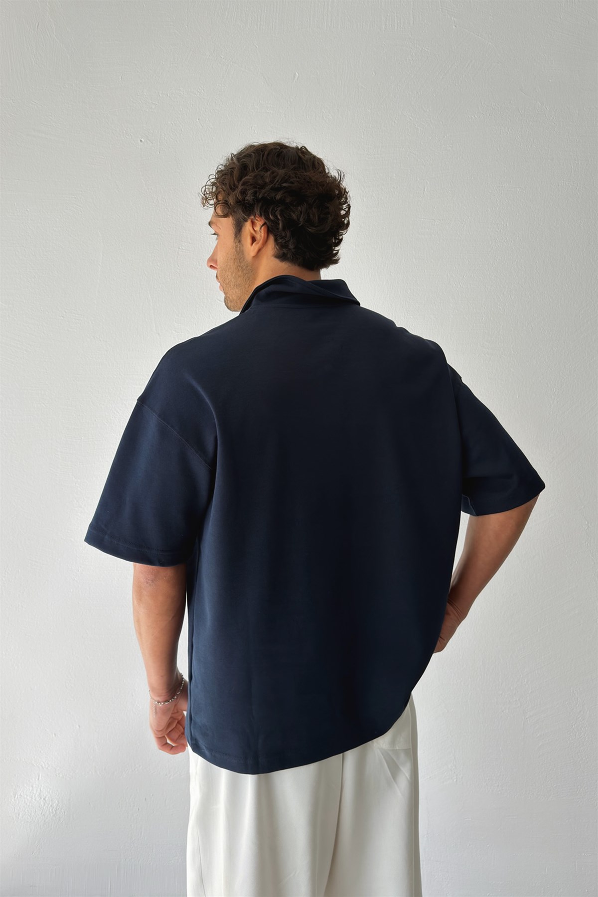 Forget The Future Nakışlı Tişört Lacivert