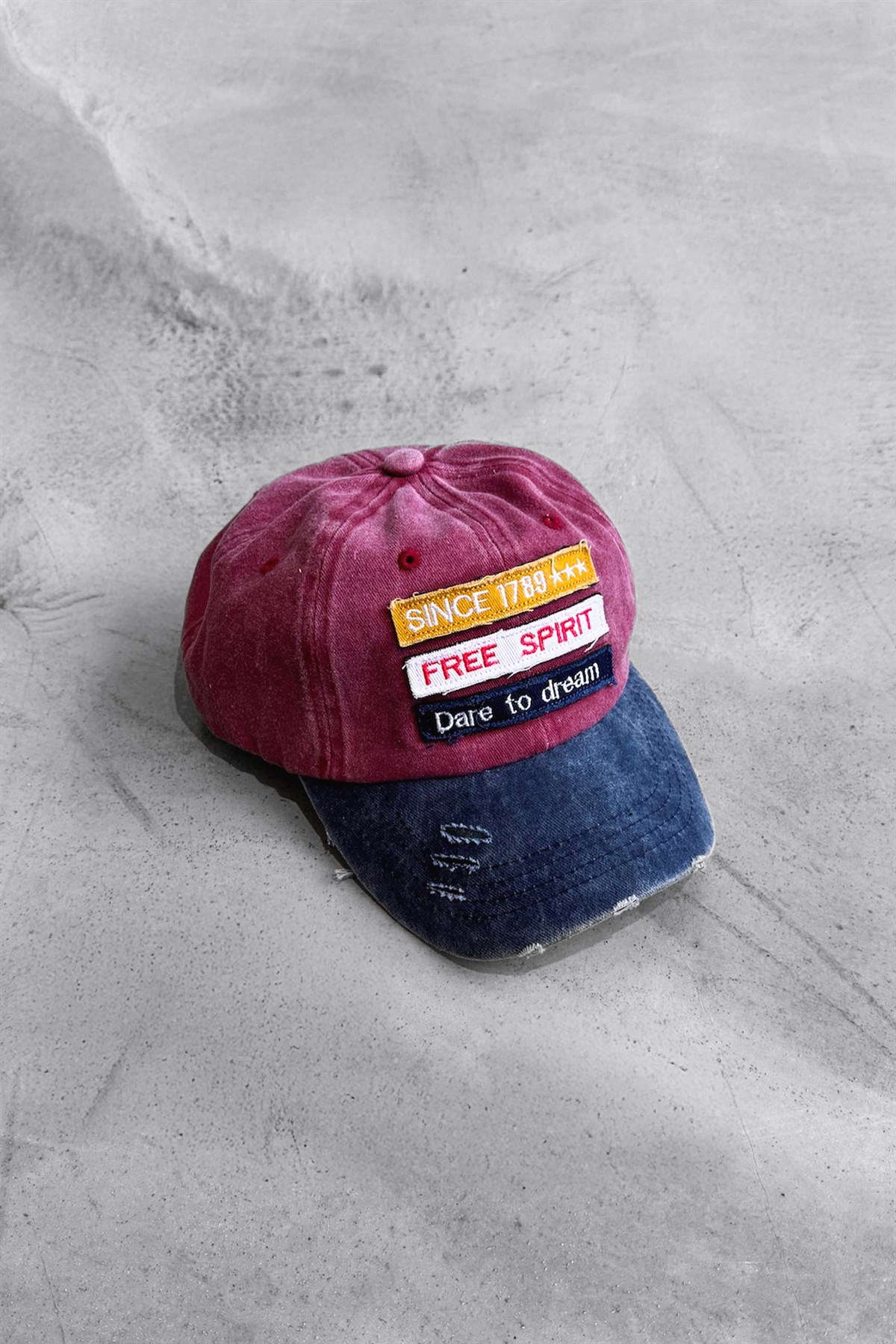 Free Sprit Yıkamalı Şapka