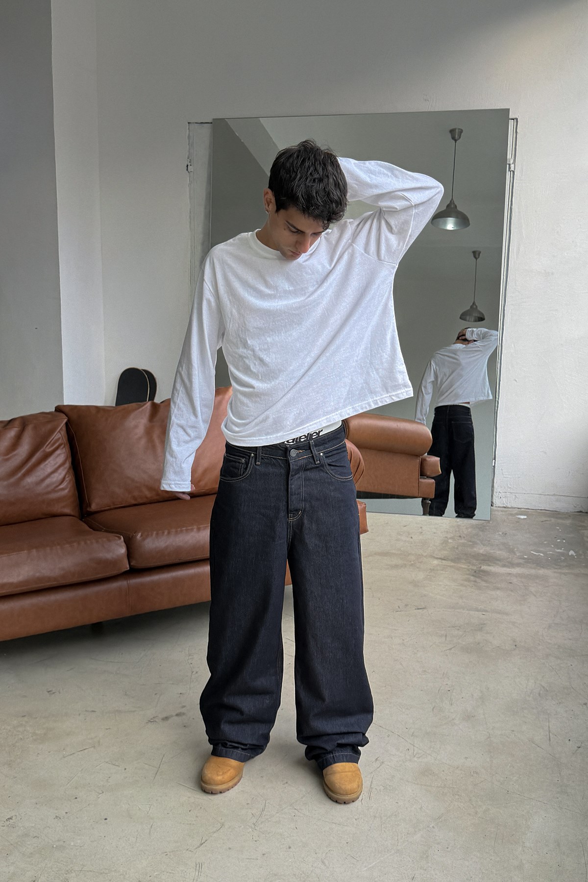 FW Raw Baggy Jean