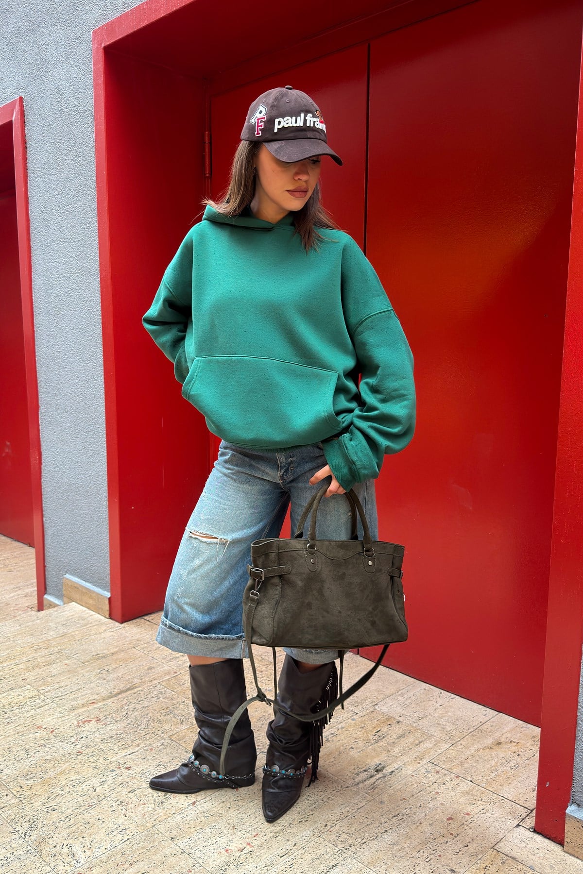 FW Star Boxy Fit Hoodie