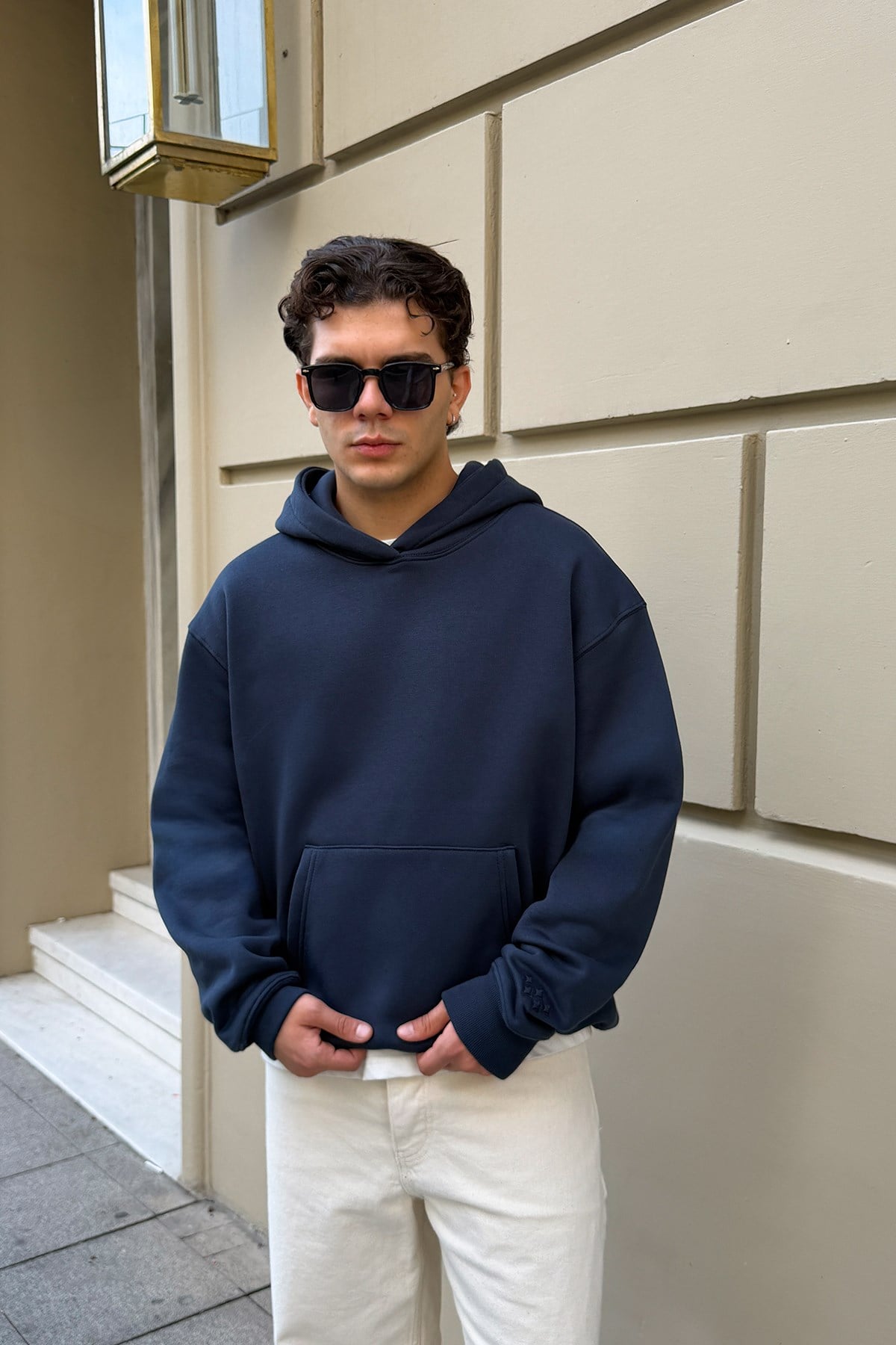 FW Star Cool Puff Relax Fit Hoodie