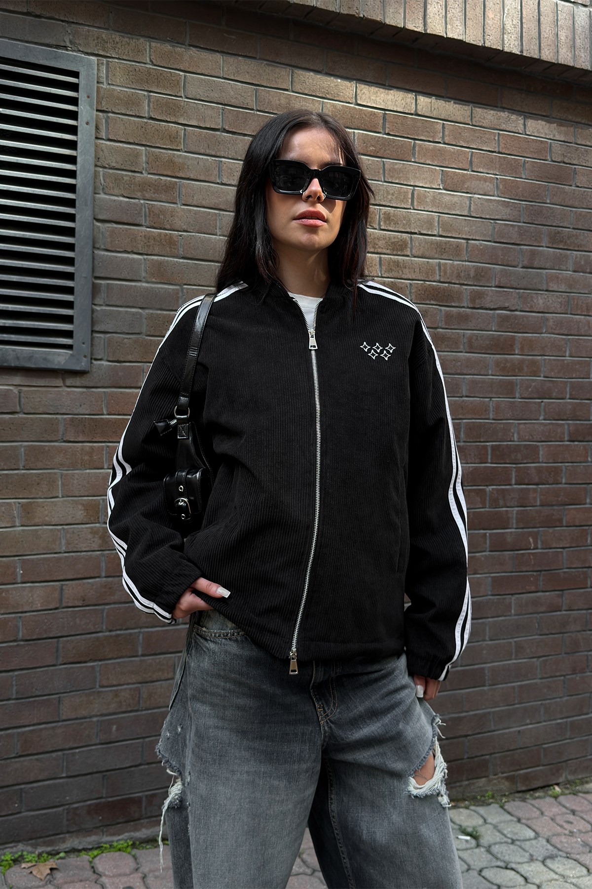 FW Star Black Corduroy Jacket