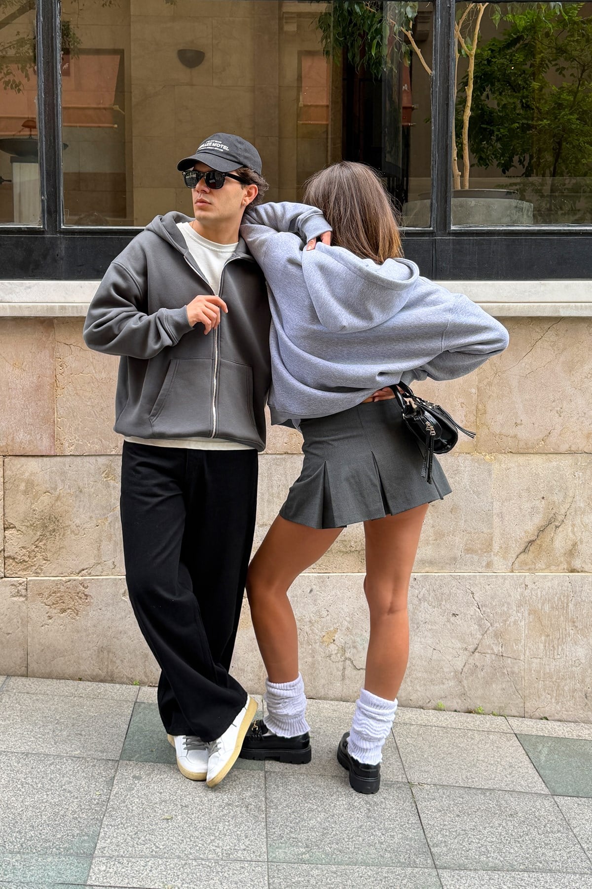 FW Star Relax Fit Zip Hoodie