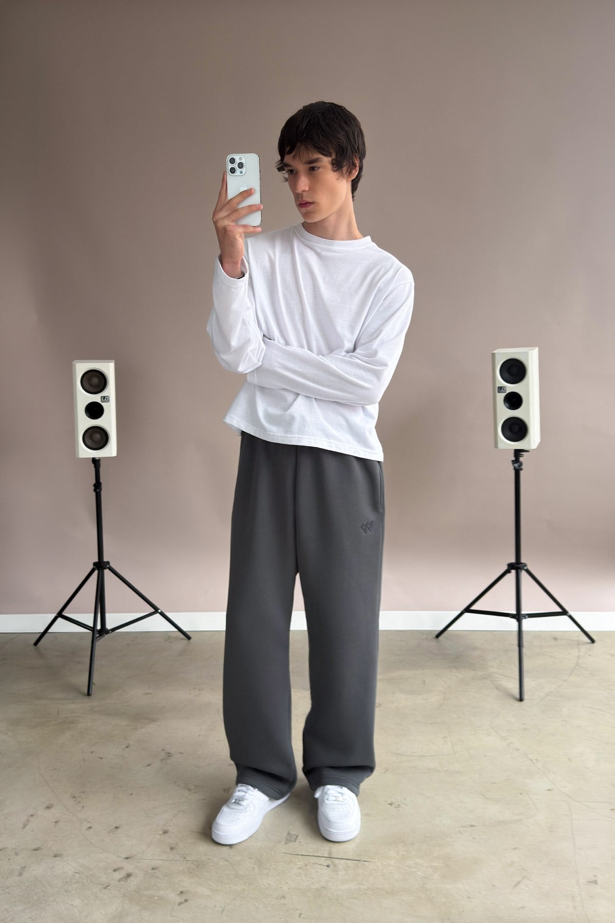 FW Star Toggle Cuff Baggy Sweatpants