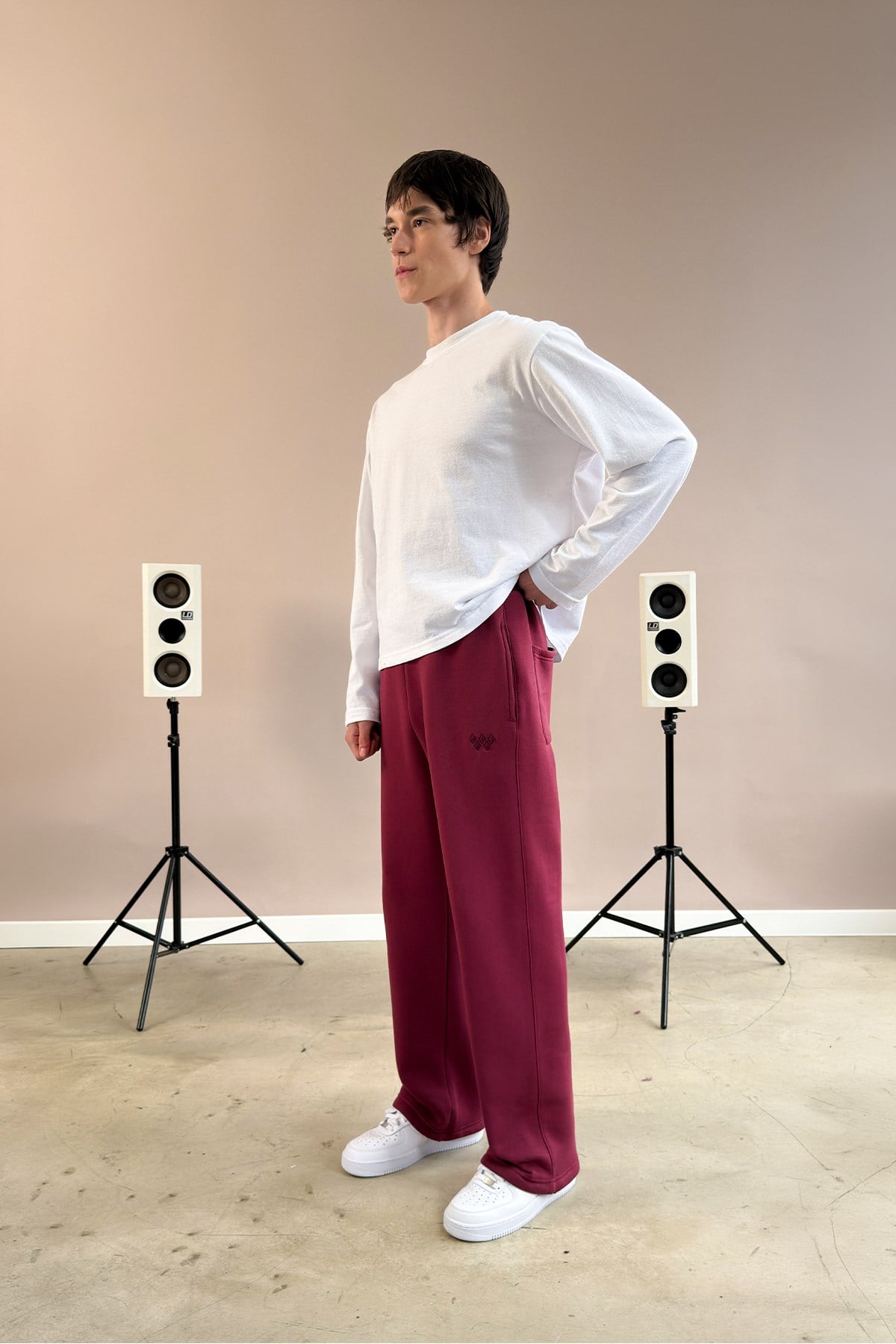 FW Star Toggle Cuff Baggy Sweatpants