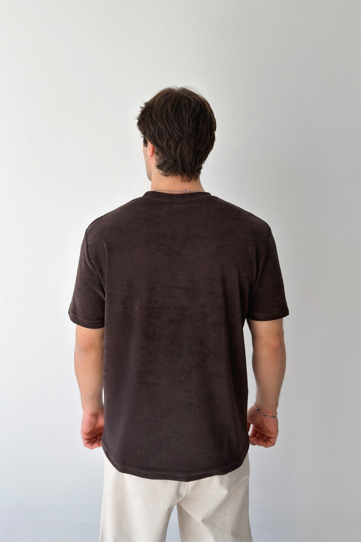 Havlu Kumaş Basic Tişört