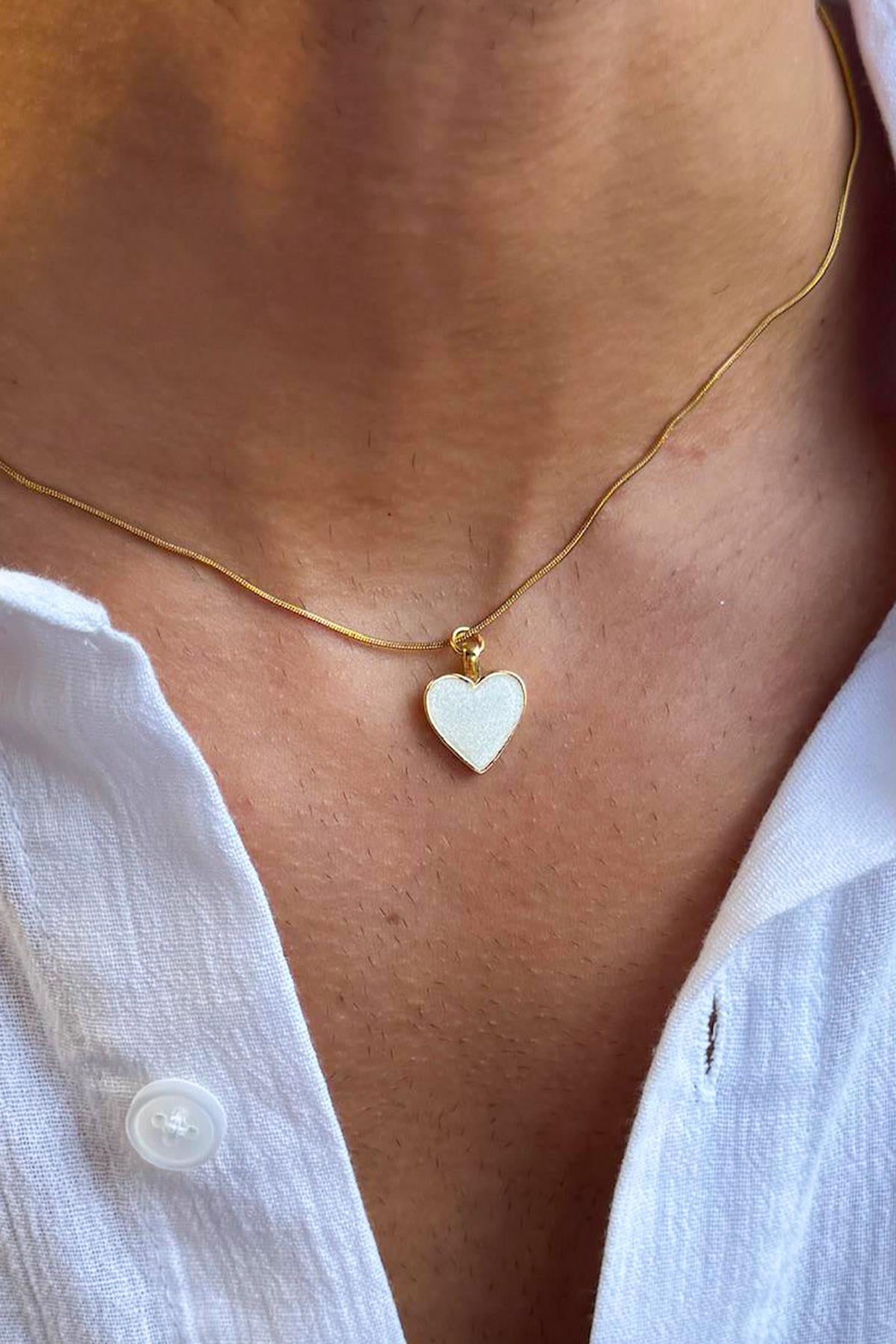 Heart Chain Altın Sarısı