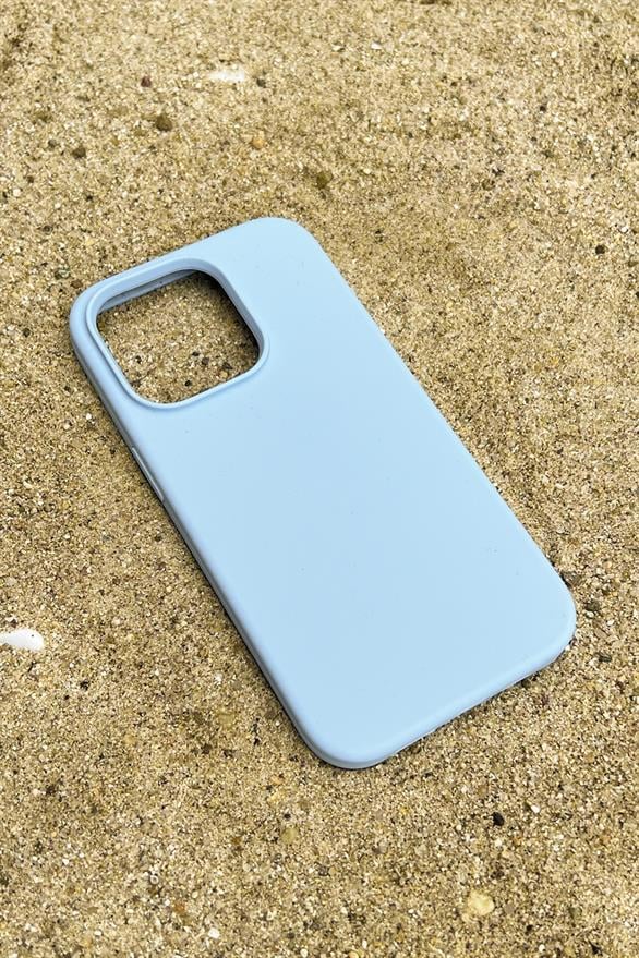 Iphone 14 Pro Silicon Case Açık Mavi