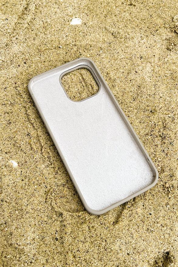 Iphone 14 ProMax Silicon Case Gri