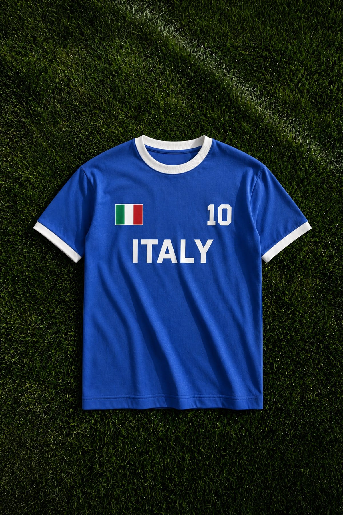 Italy 10 Baskılı Tişört
