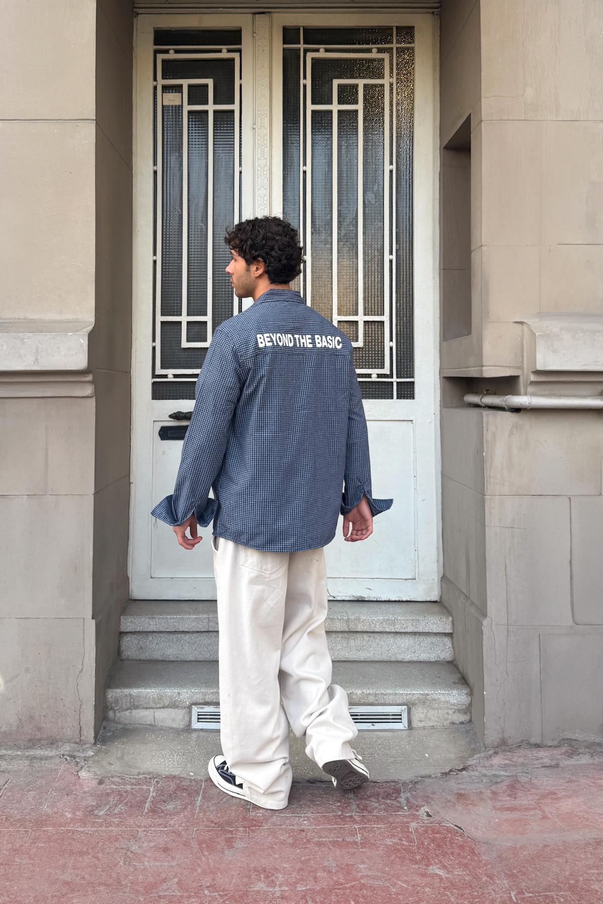 Kemerli Baggy Pantolon Bej