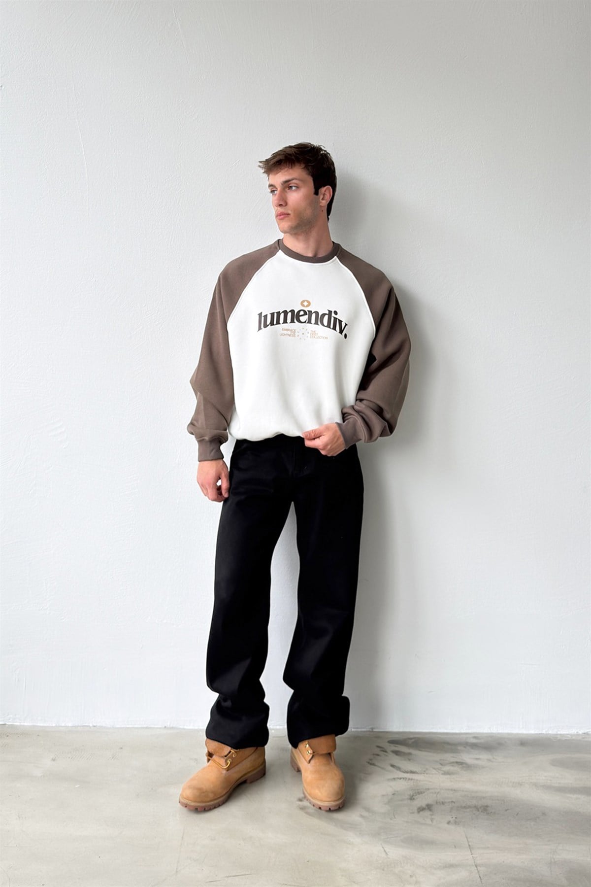 Lumendiv Baskılı Reglan Kol Sweatshirt