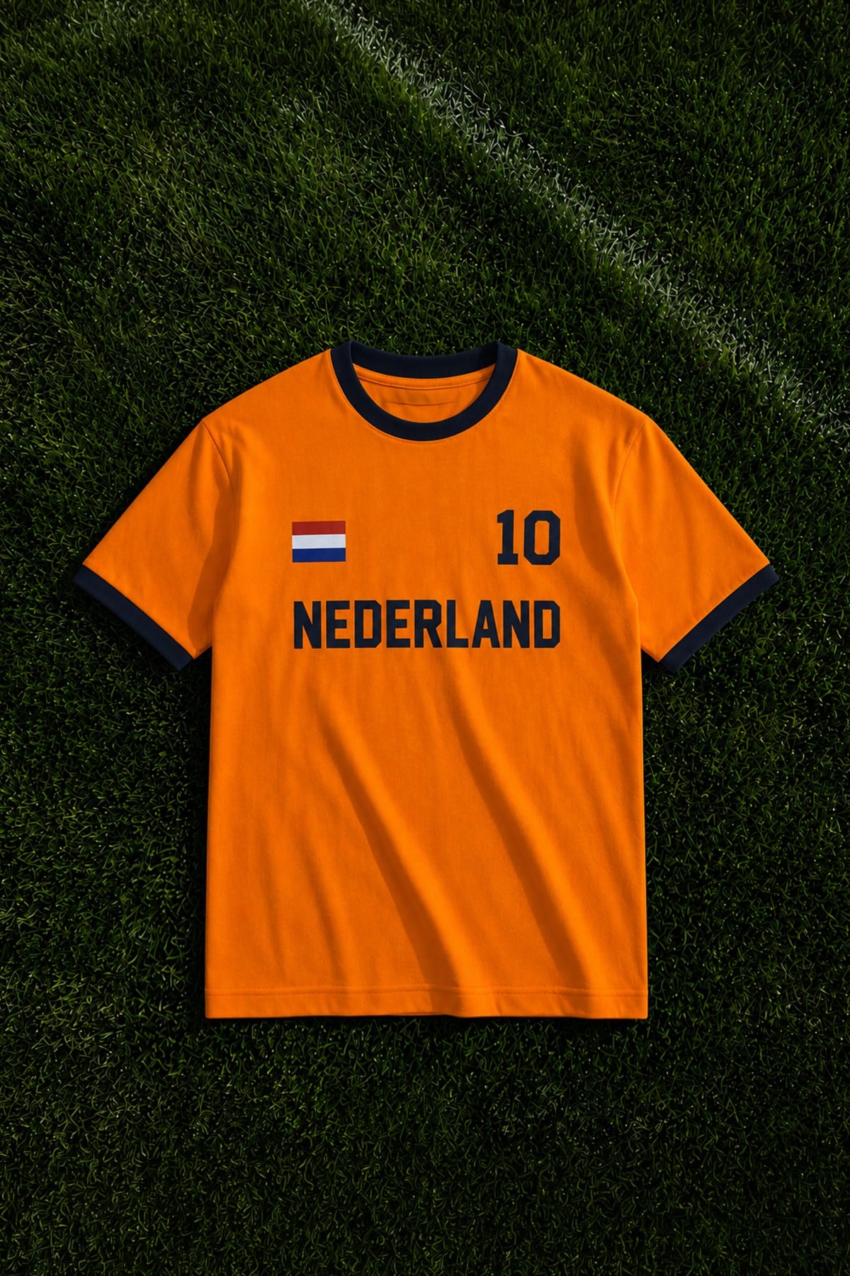 Nederland 10 Baskılı Tişört